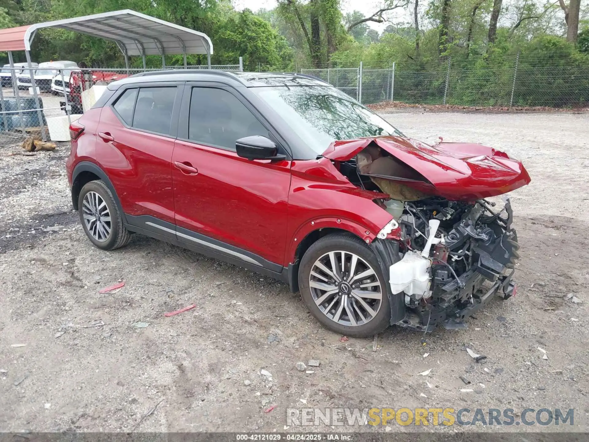 1 Photograph of a damaged car 3N1CP5DV5PL541279 NISSAN KICKS 2023