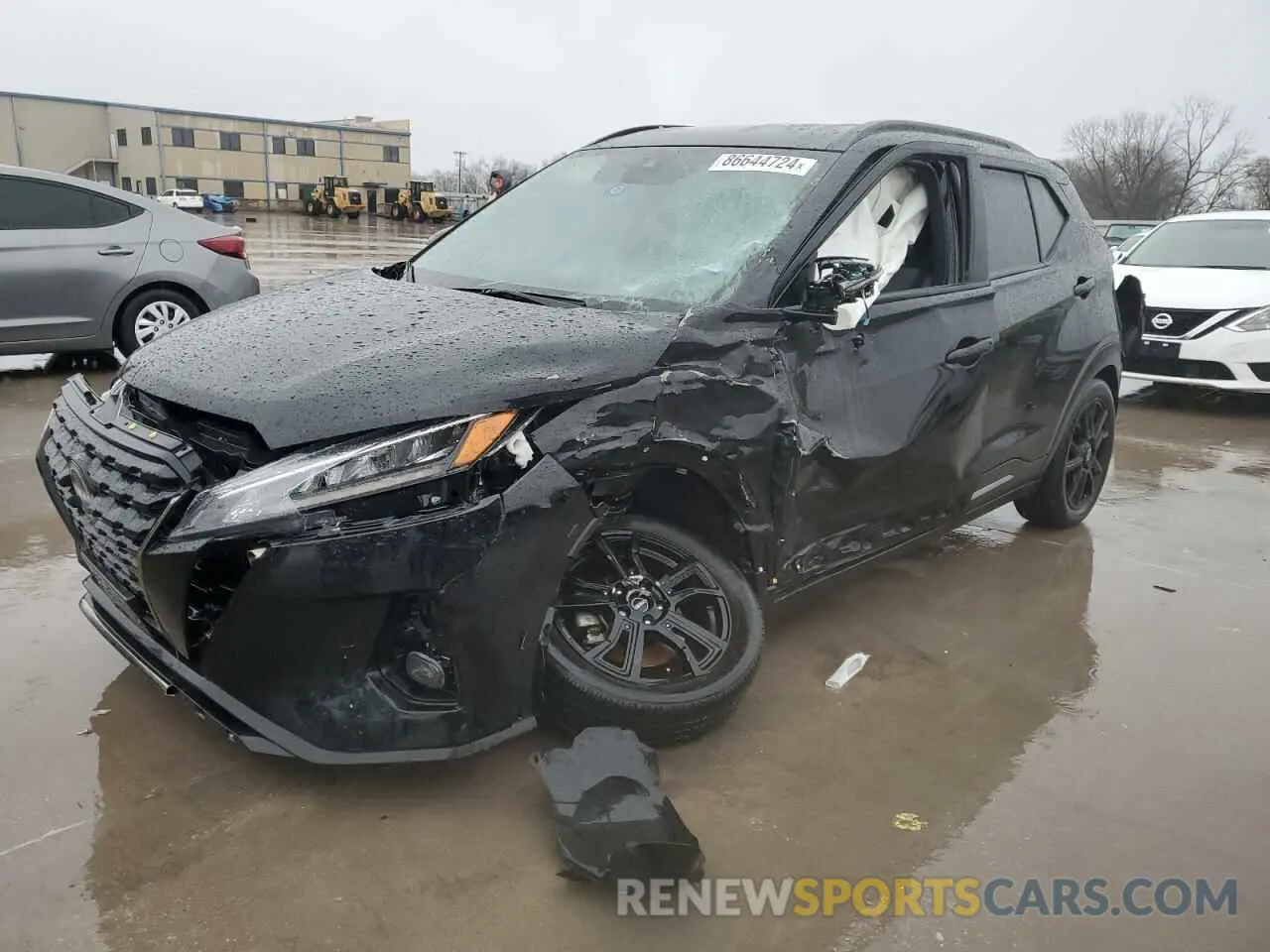 1 Photograph of a damaged car 3N1CP5DV7PL537329 NISSAN KICKS 2023
