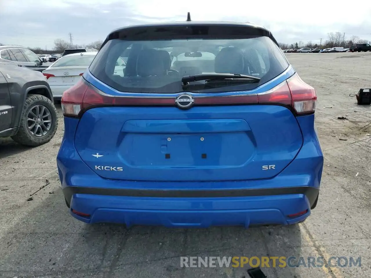 6 Photograph of a damaged car 3N1CP5DV7PL548895 NISSAN KICKS 2023