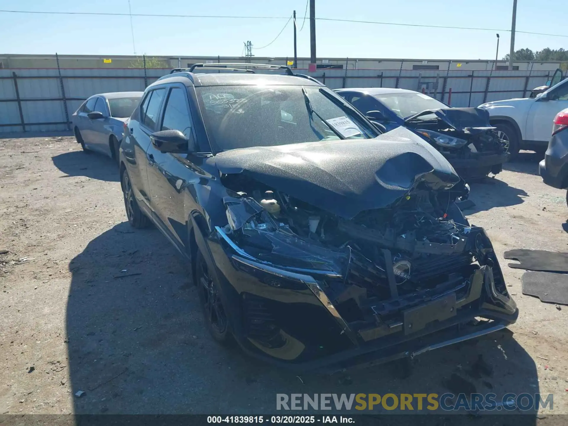 1 Photograph of a damaged car 3N1CP5DV7PL553062 NISSAN KICKS 2023