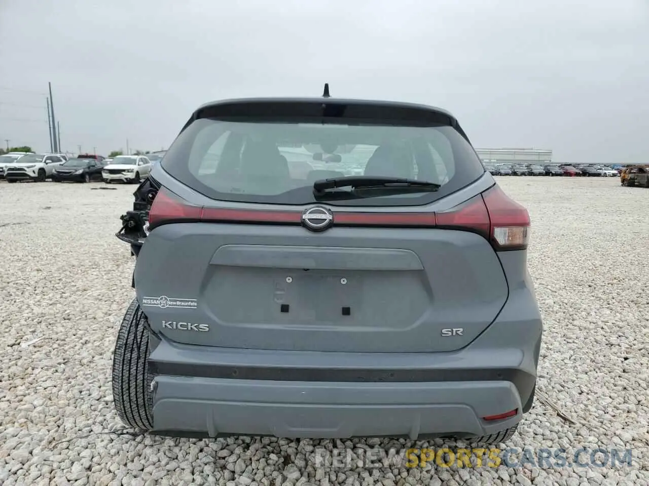 6 Photograph of a damaged car 3N1CP5DV7PL566748 NISSAN KICKS 2023
