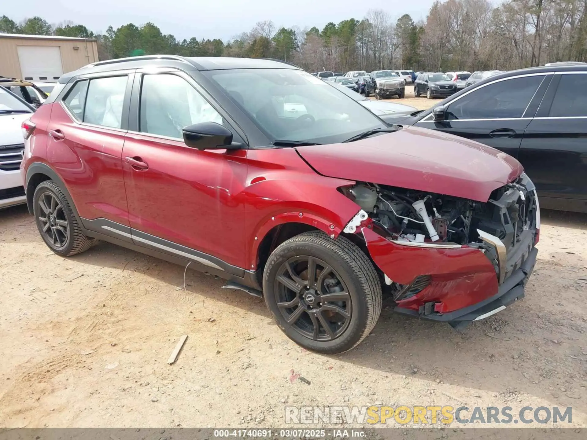 1 Photograph of a damaged car 3N1CP5DV8PL543320 NISSAN KICKS 2023