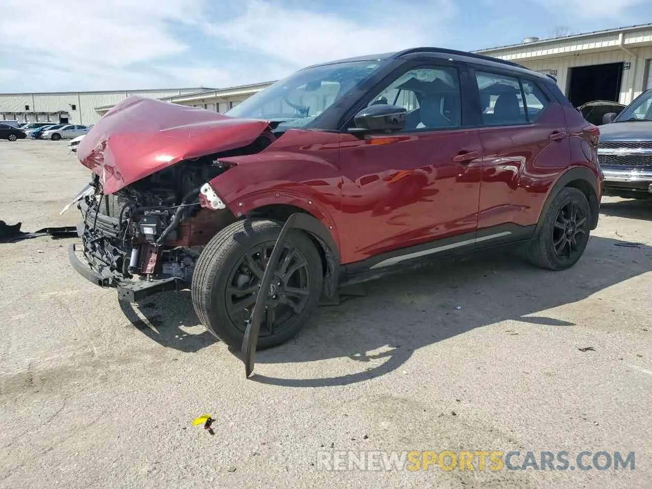 1 Photograph of a damaged car 3N1CP5DV9PL532861 NISSAN KICKS 2023