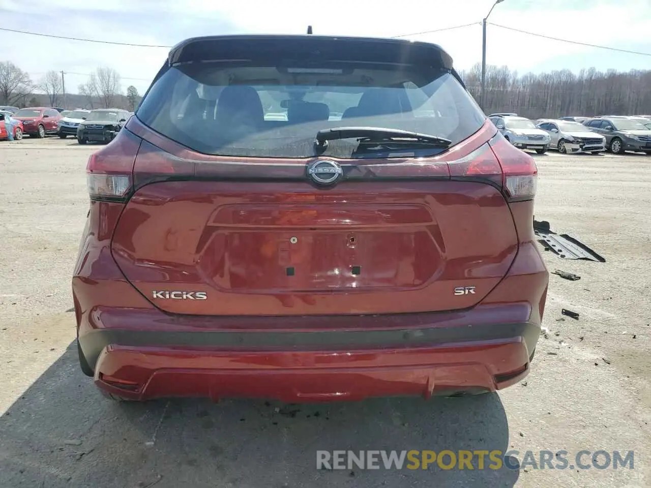 6 Photograph of a damaged car 3N1CP5DV9PL532861 NISSAN KICKS 2023