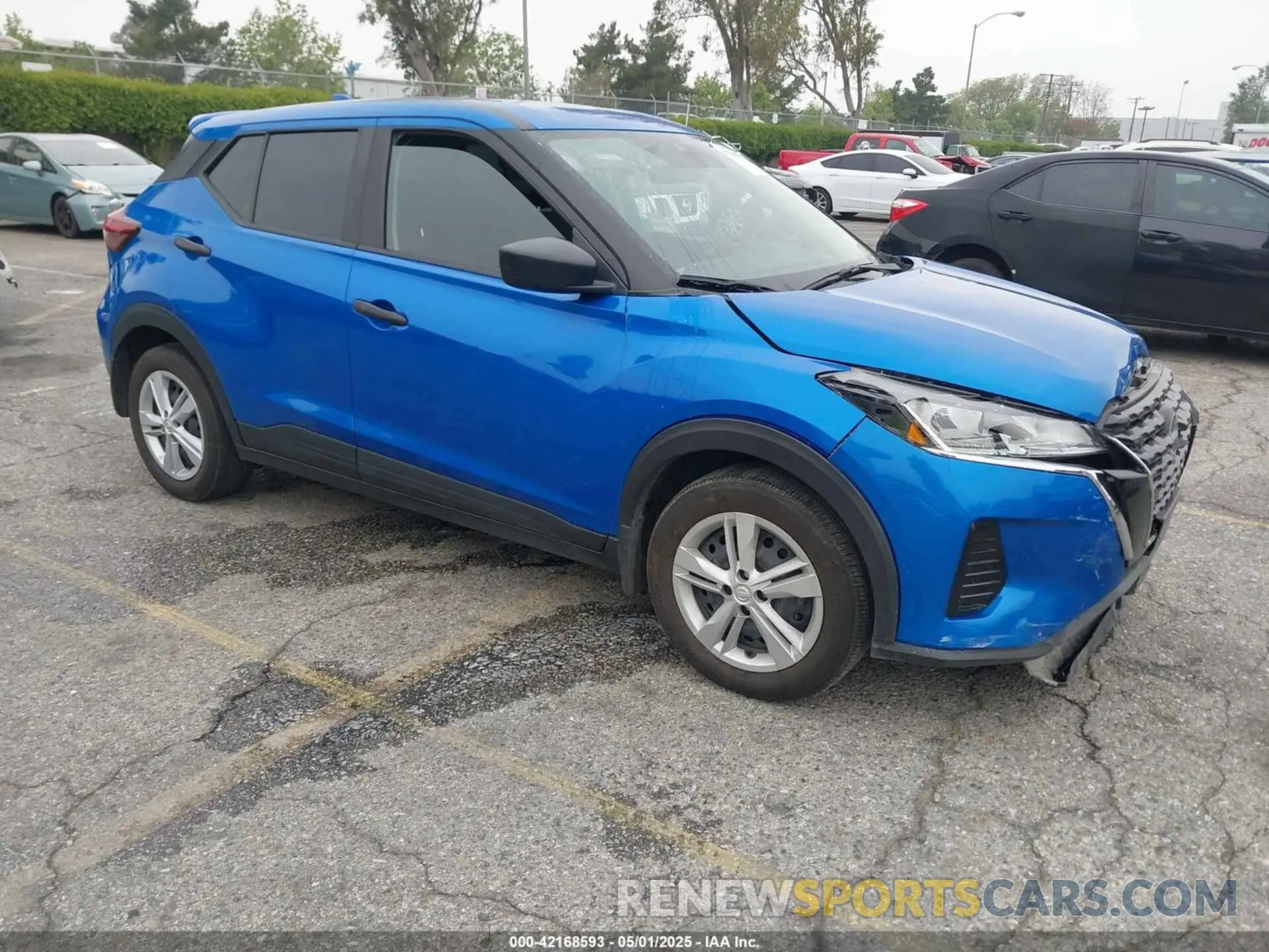 1 Photograph of a damaged car 3N1CP5BV0RL495110 NISSAN KICKS 2024