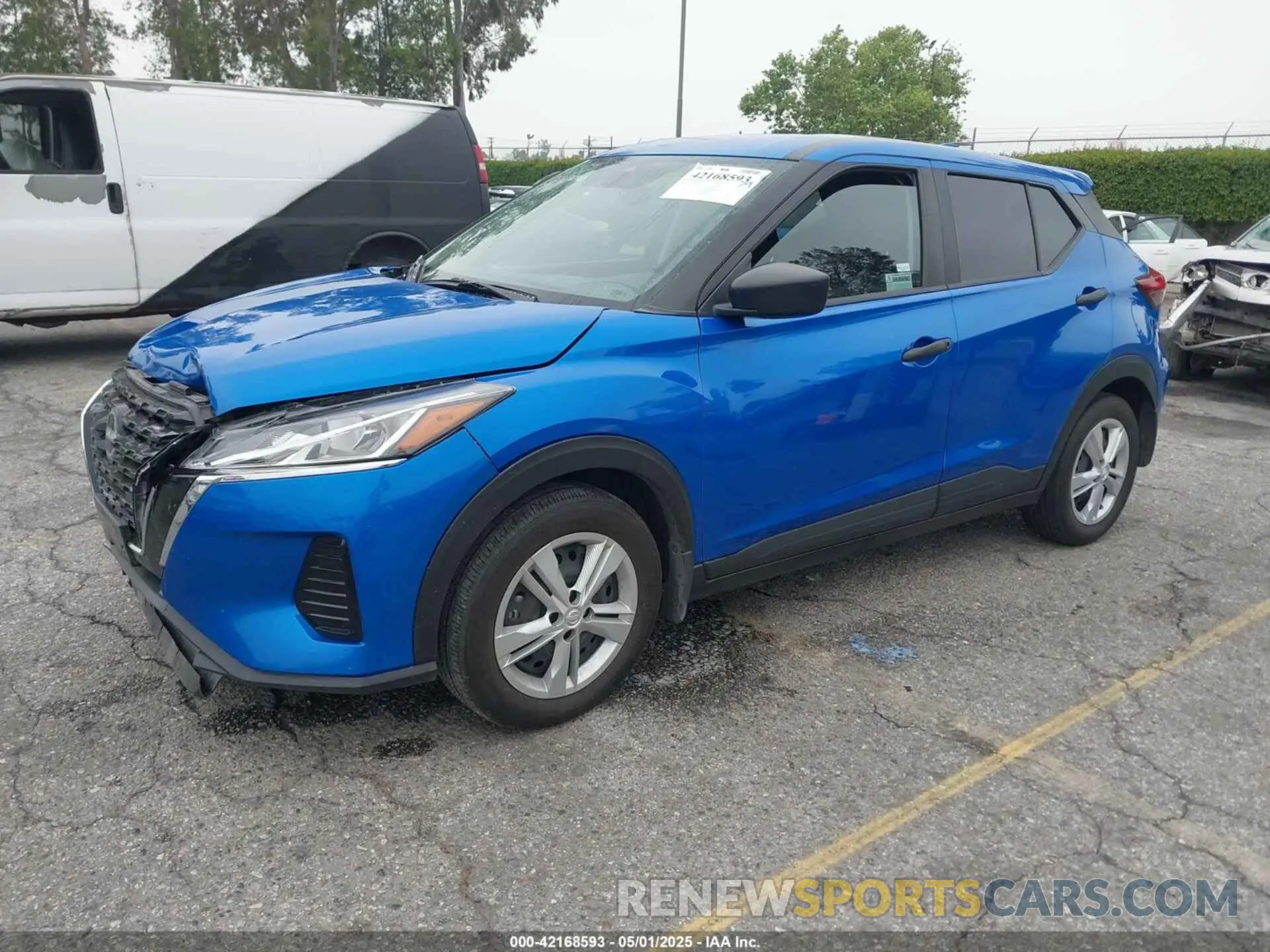 2 Photograph of a damaged car 3N1CP5BV0RL495110 NISSAN KICKS 2024