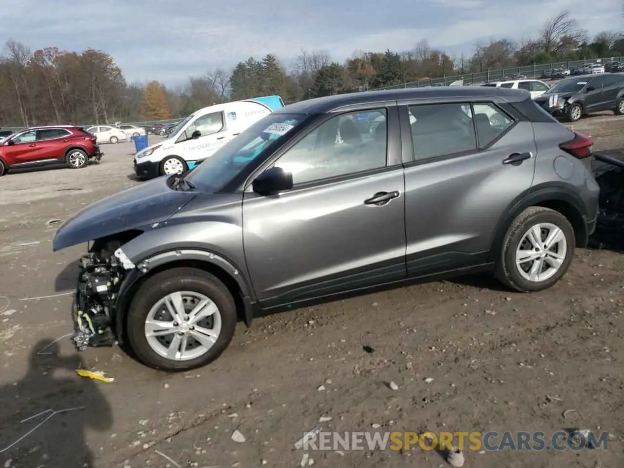 1 Photograph of a damaged car 3N1CP5BV0RL556746 NISSAN KICKS 2024