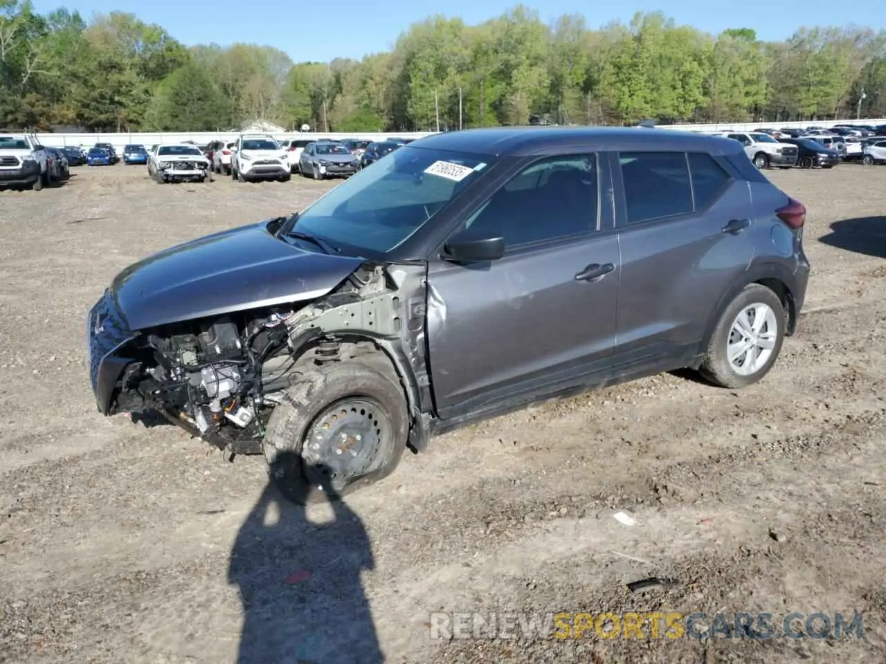 1 Photograph of a damaged car 3N1CP5BV0RL577399 NISSAN KICKS 2024