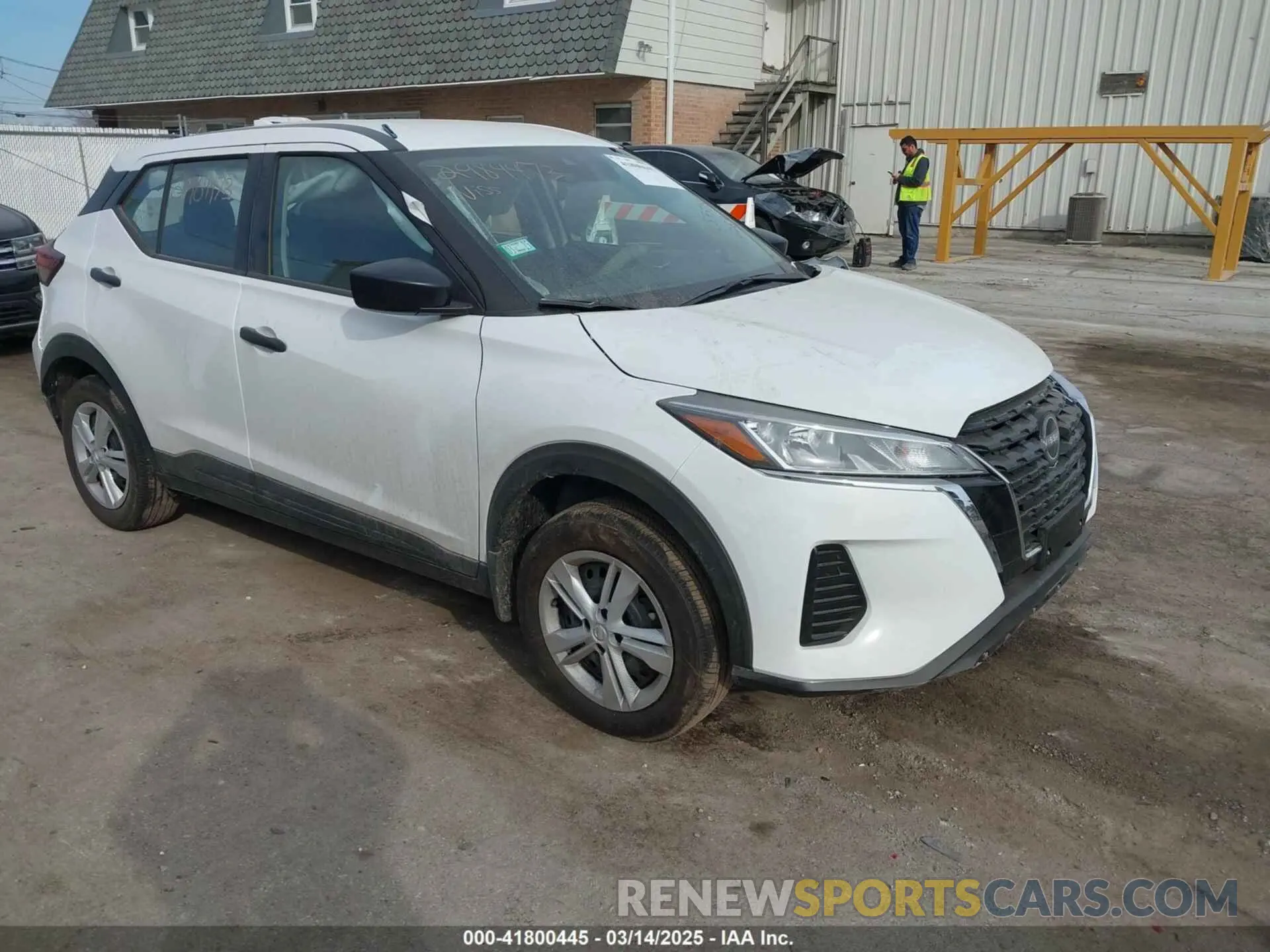 1 Photograph of a damaged car 3N1CP5BV0RL595059 NISSAN KICKS 2024