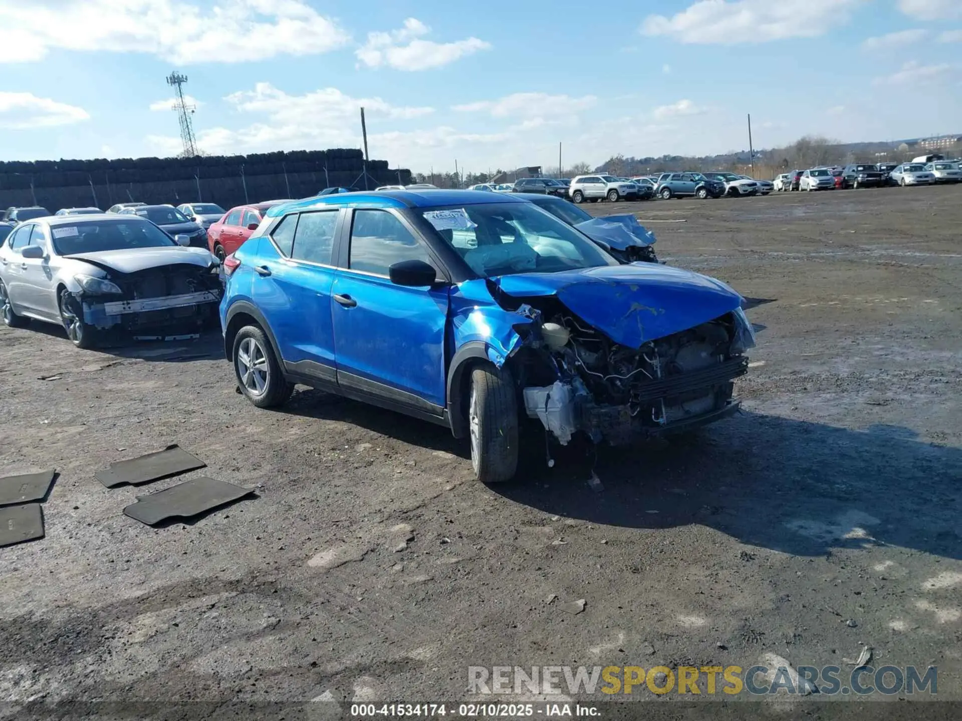 1 Photograph of a damaged car 3N1CP5BV1RL496038 NISSAN KICKS 2024