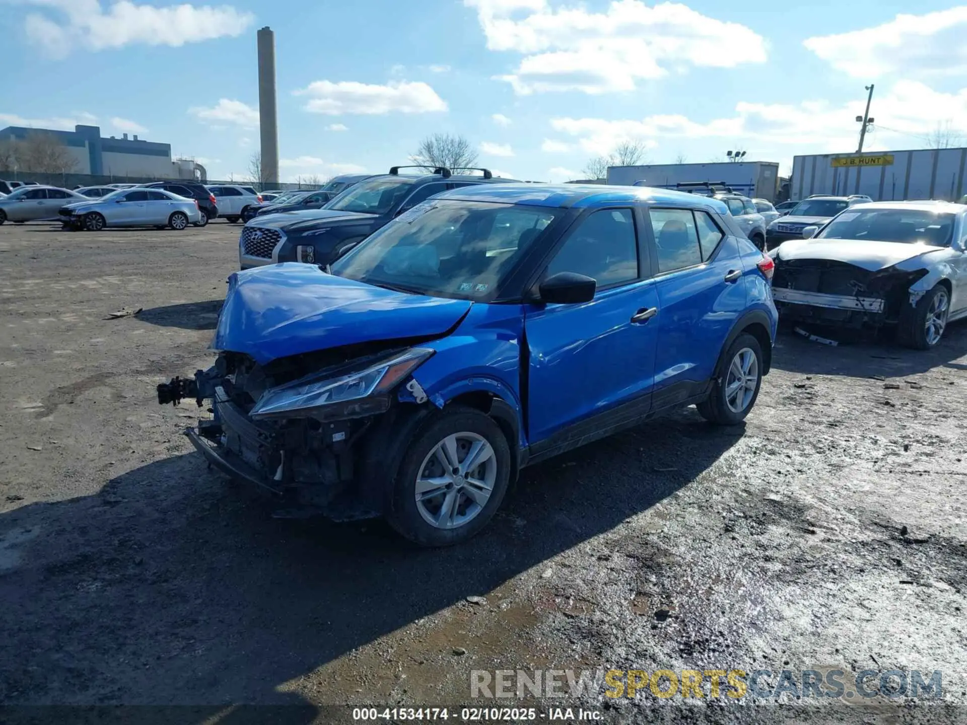 2 Photograph of a damaged car 3N1CP5BV1RL496038 NISSAN KICKS 2024