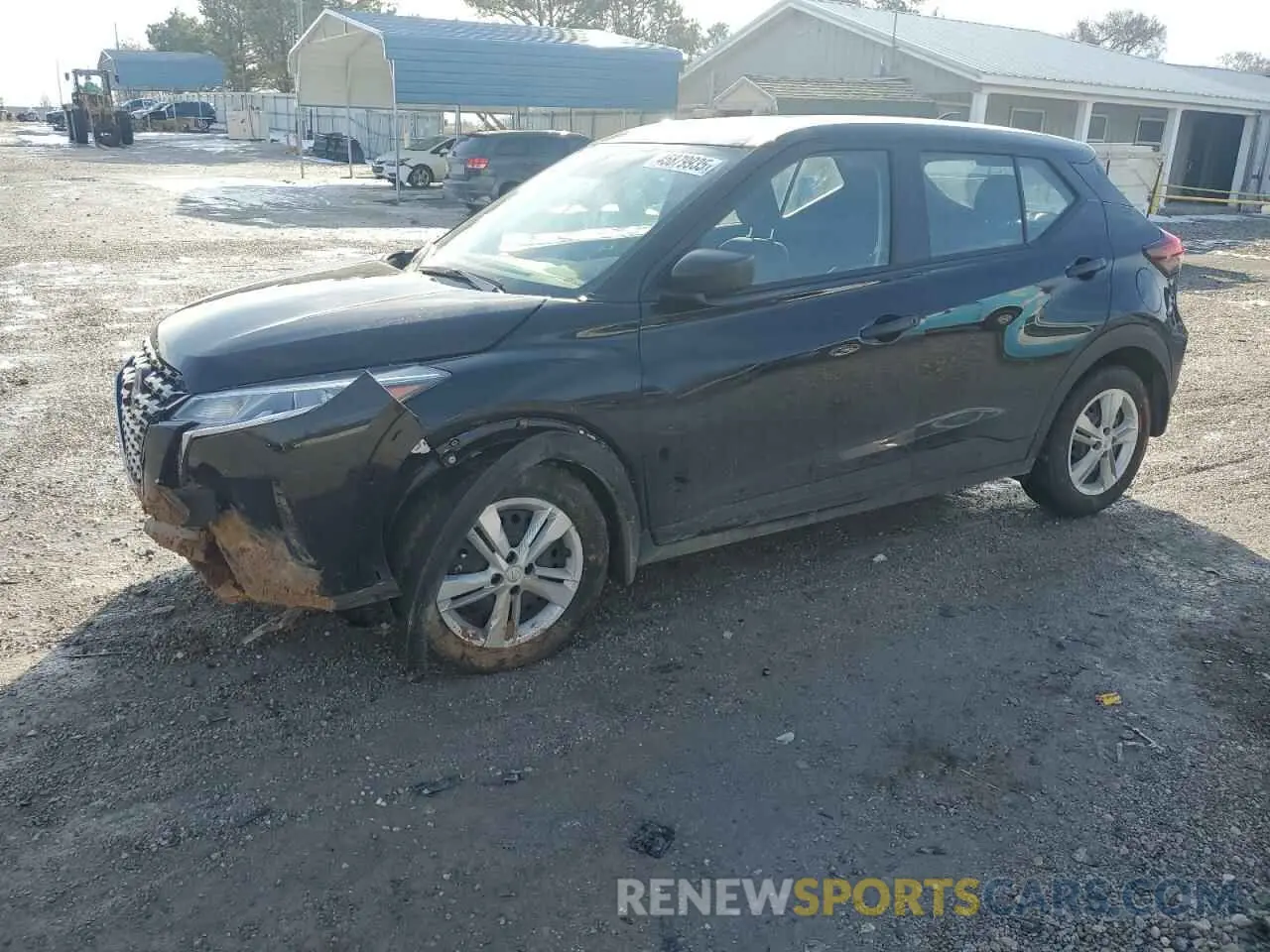 1 Photograph of a damaged car 3N1CP5BV1RL518104 NISSAN KICKS 2024