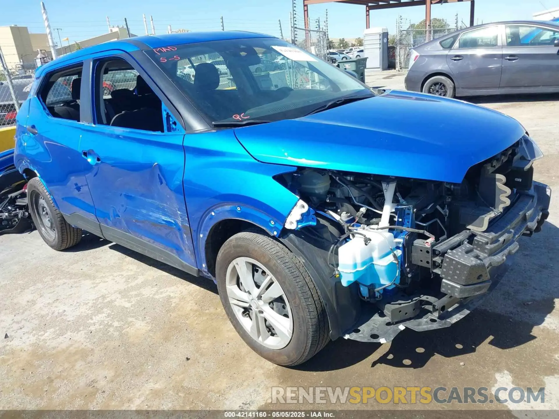 1 Photograph of a damaged car 3N1CP5BV1RL529135 NISSAN KICKS 2024