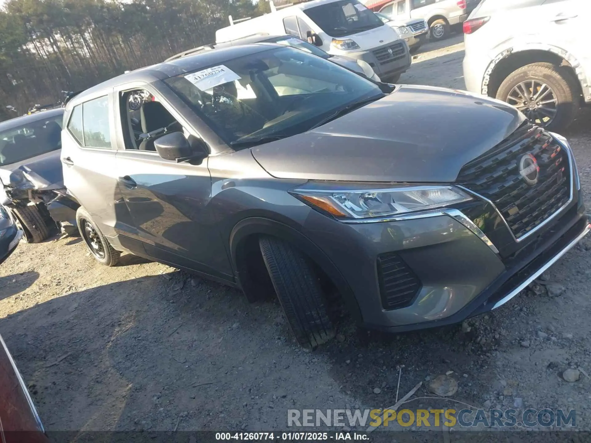 1 Photograph of a damaged car 3N1CP5BV1RL529278 NISSAN KICKS 2024