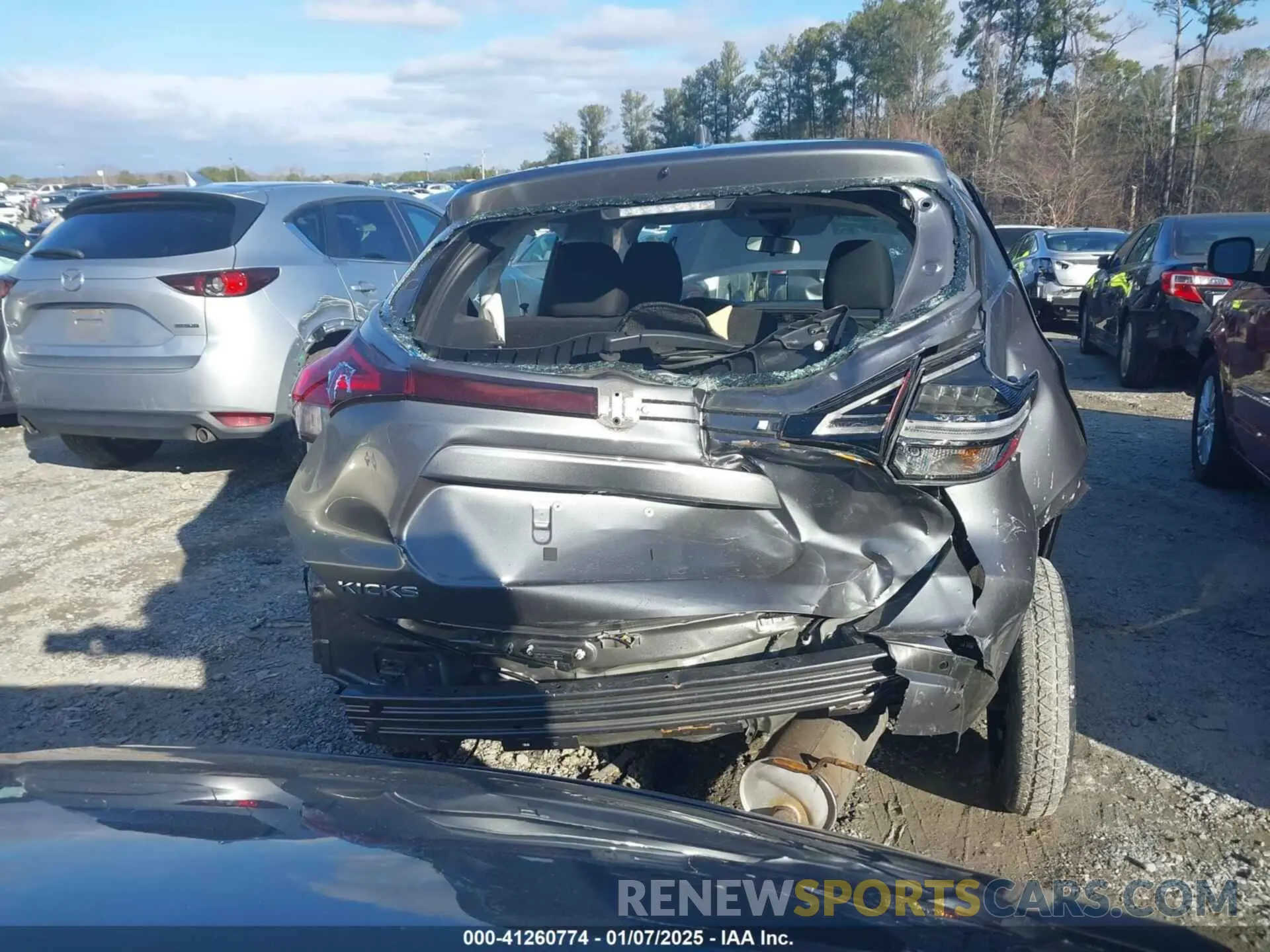 15 Photograph of a damaged car 3N1CP5BV1RL529278 NISSAN KICKS 2024