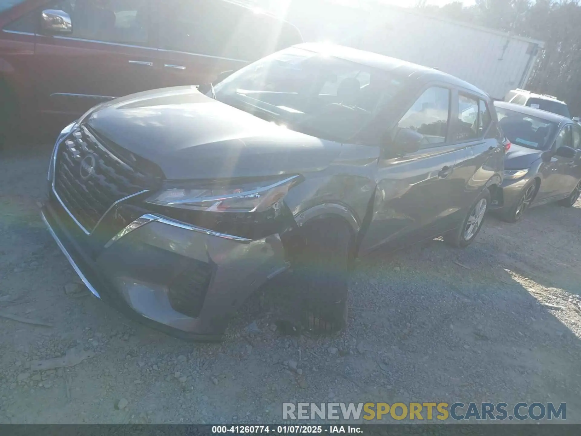 2 Photograph of a damaged car 3N1CP5BV1RL529278 NISSAN KICKS 2024