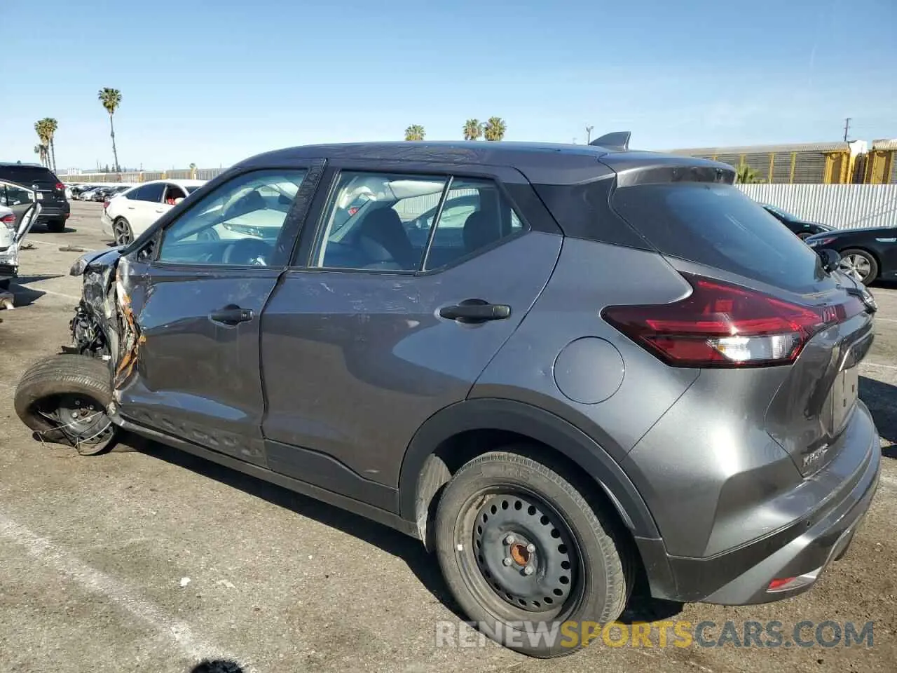 2 Photograph of a damaged car 3N1CP5BV1RL539583 NISSAN KICKS 2024