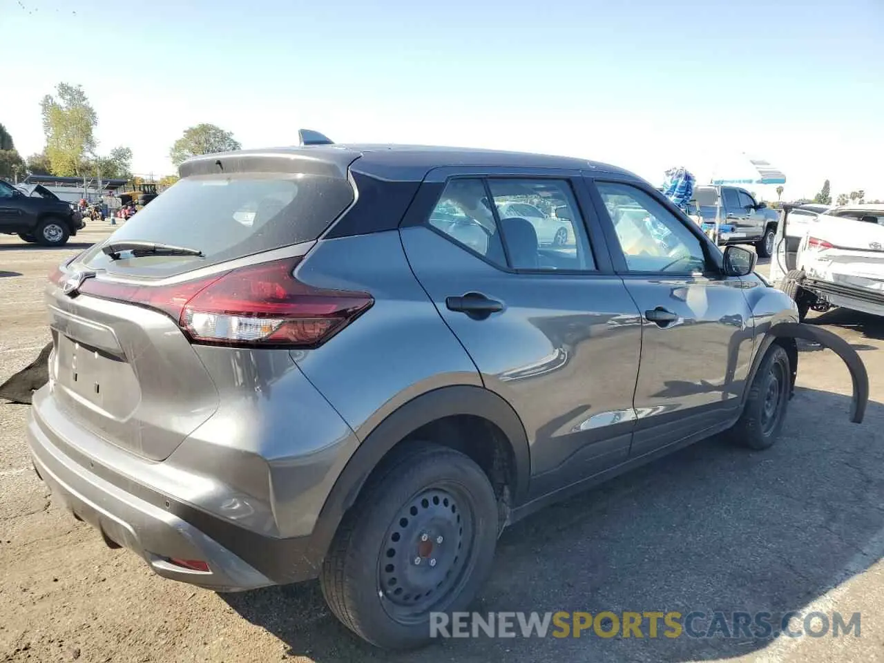 3 Photograph of a damaged car 3N1CP5BV1RL539583 NISSAN KICKS 2024