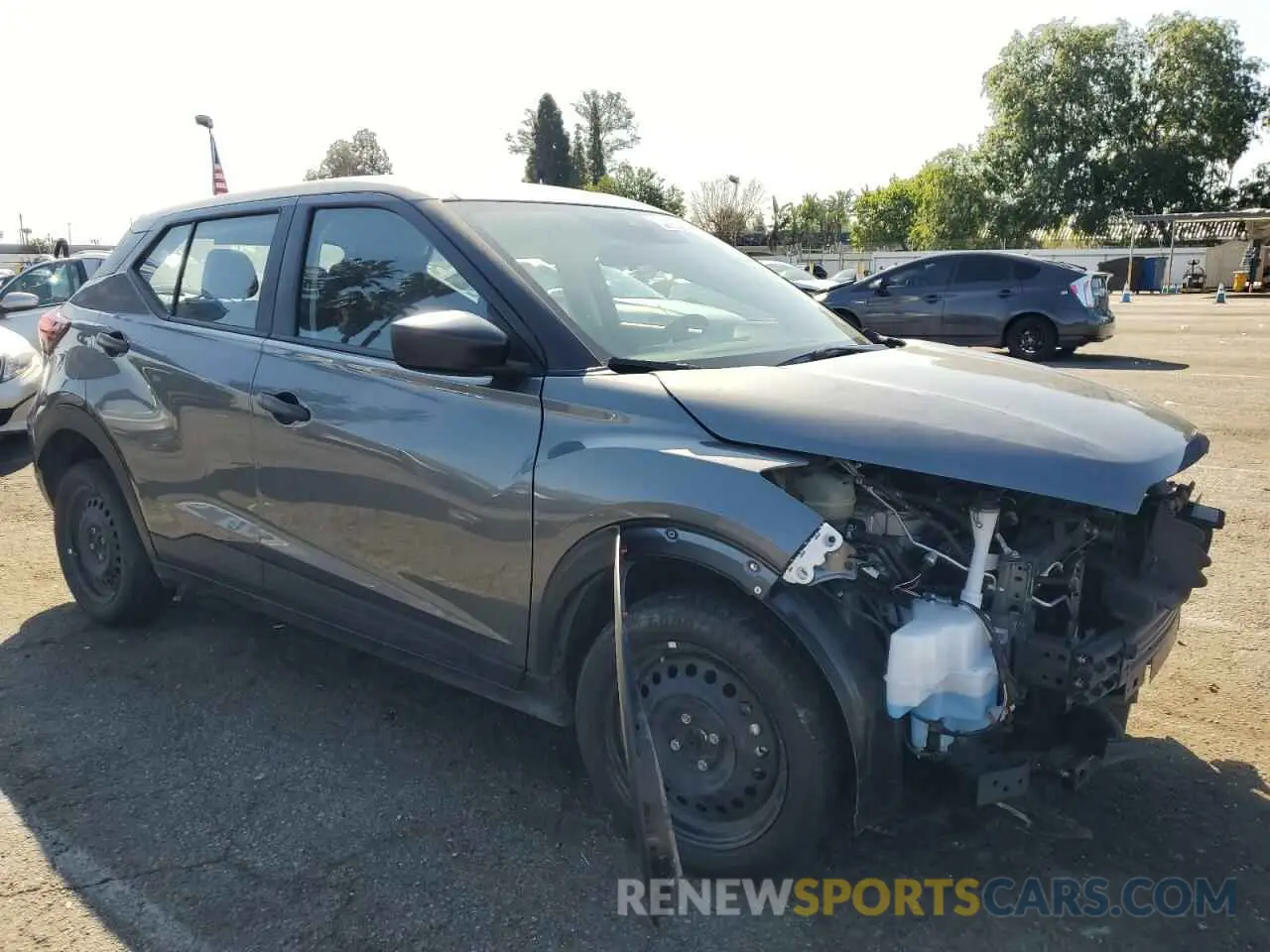 4 Photograph of a damaged car 3N1CP5BV1RL539583 NISSAN KICKS 2024
