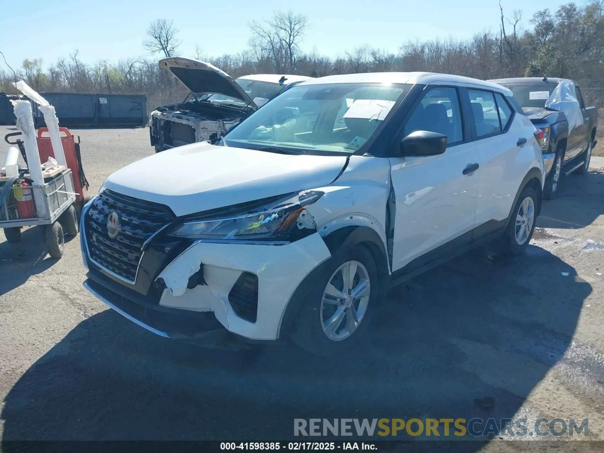 2 Photograph of a damaged car 3N1CP5BV1RL574737 NISSAN KICKS 2024