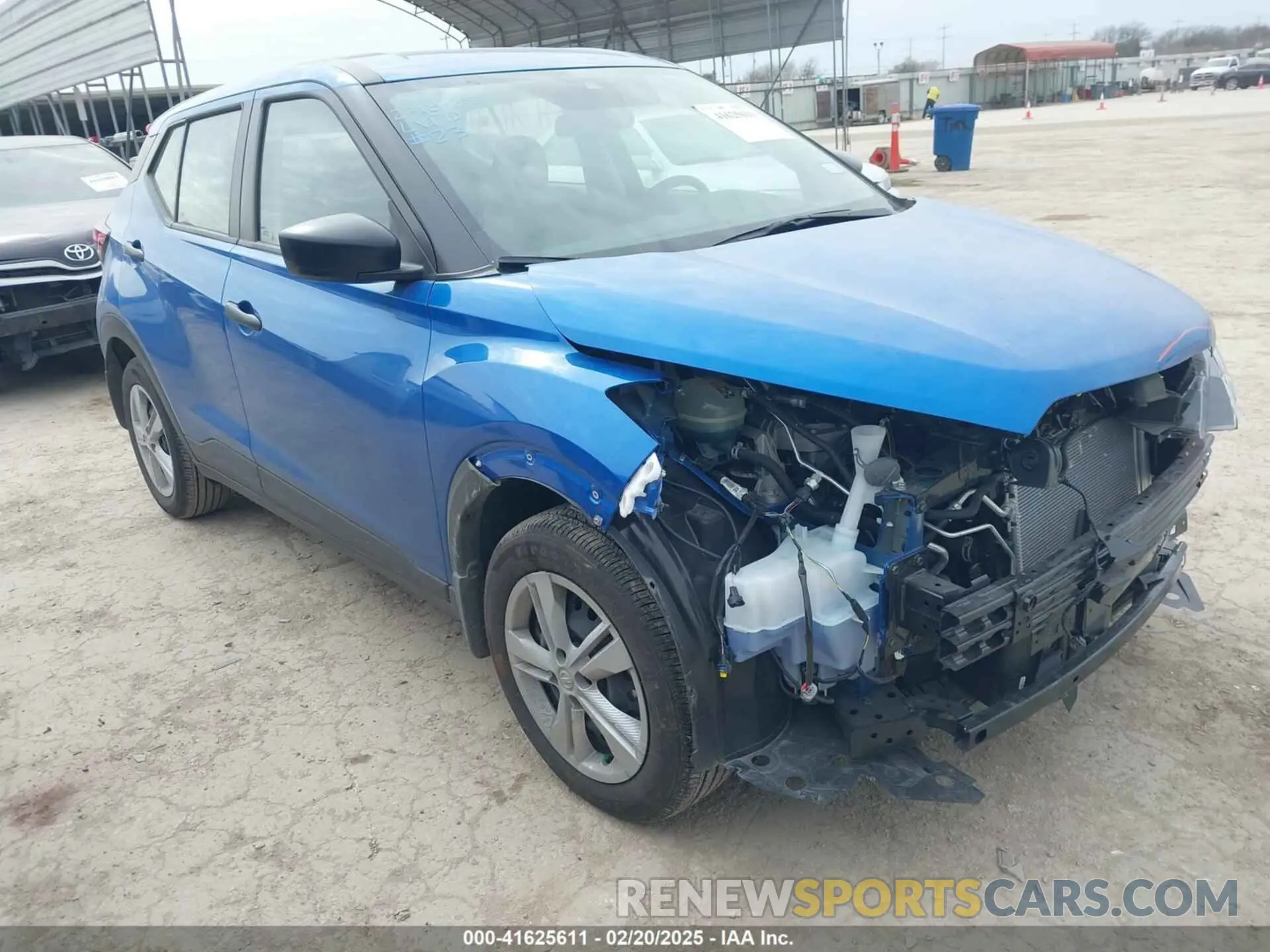 1 Photograph of a damaged car 3N1CP5BV1RL579324 NISSAN KICKS 2024