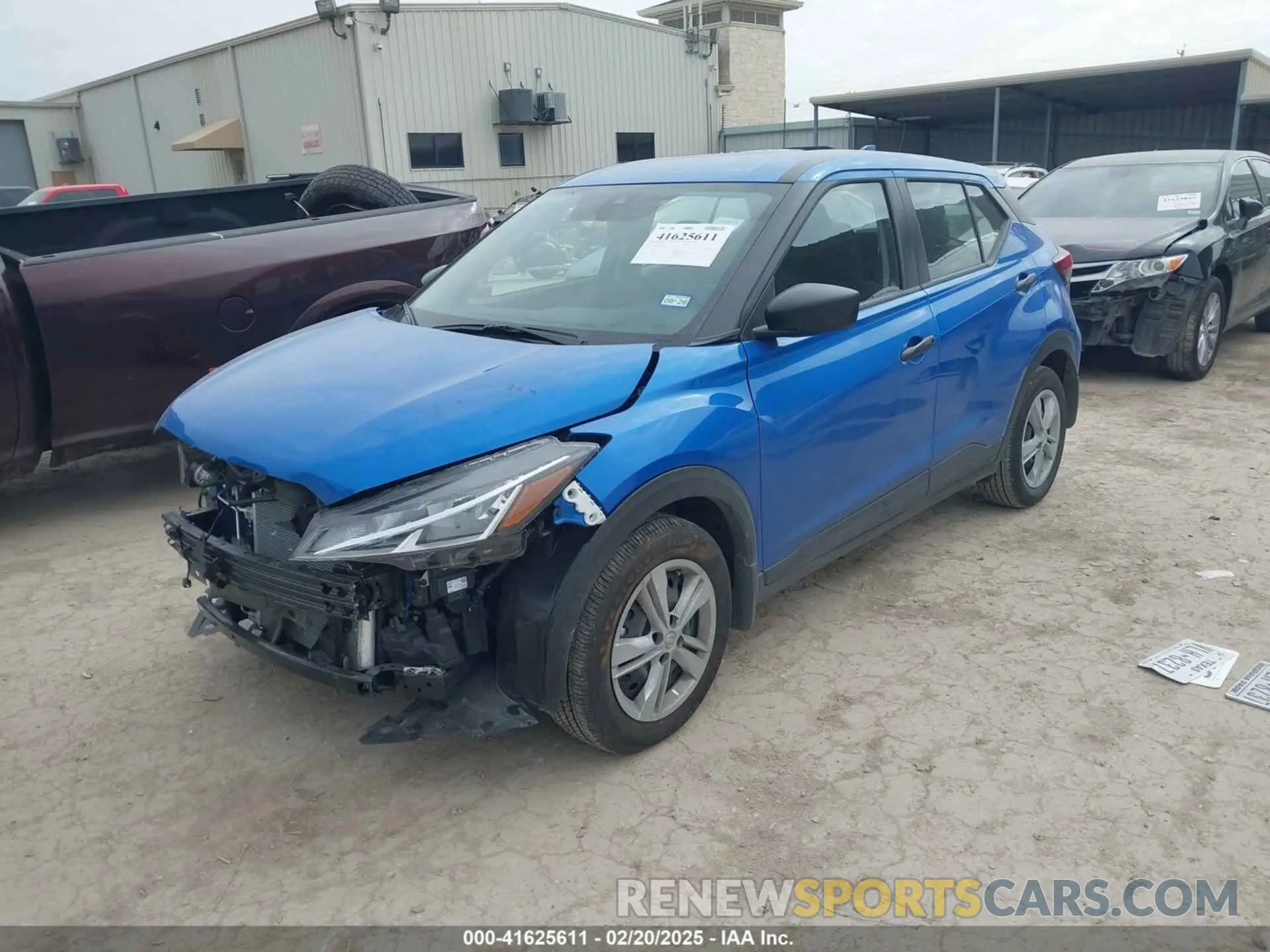 2 Photograph of a damaged car 3N1CP5BV1RL579324 NISSAN KICKS 2024