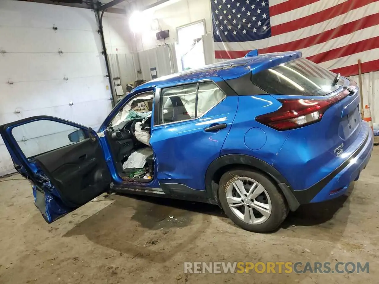 2 Photograph of a damaged car 3N1CP5BV1RL581235 NISSAN KICKS 2024