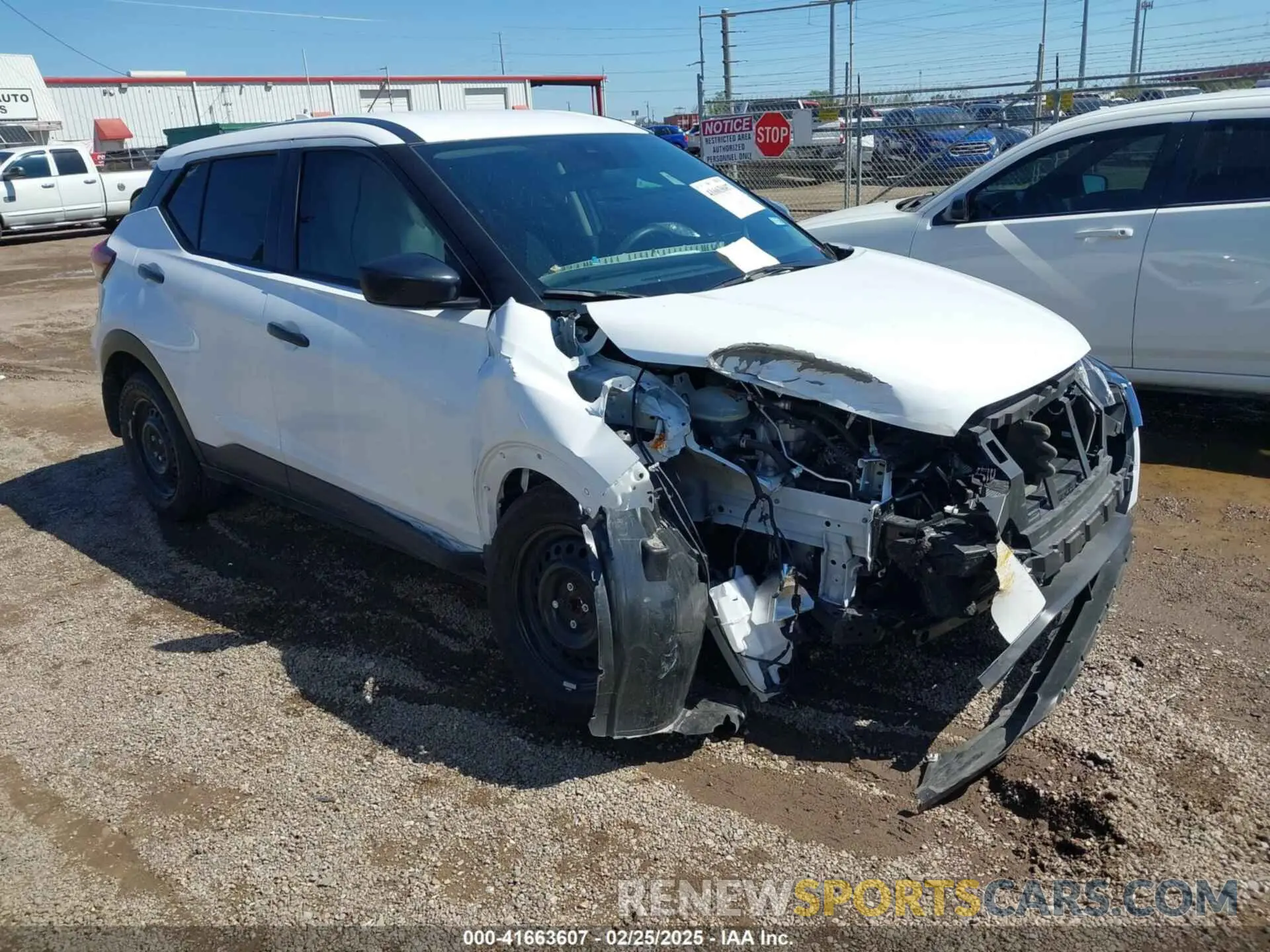 1 Photograph of a damaged car 3N1CP5BV1RL584152 NISSAN KICKS 2024
