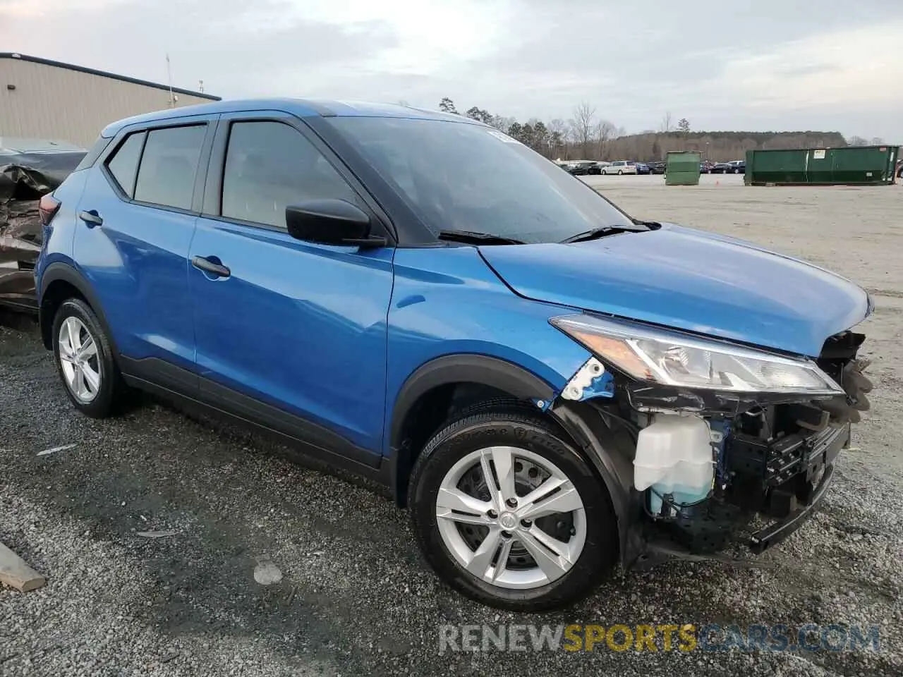 4 Photograph of a damaged car 3N1CP5BV1RL594924 NISSAN KICKS 2024