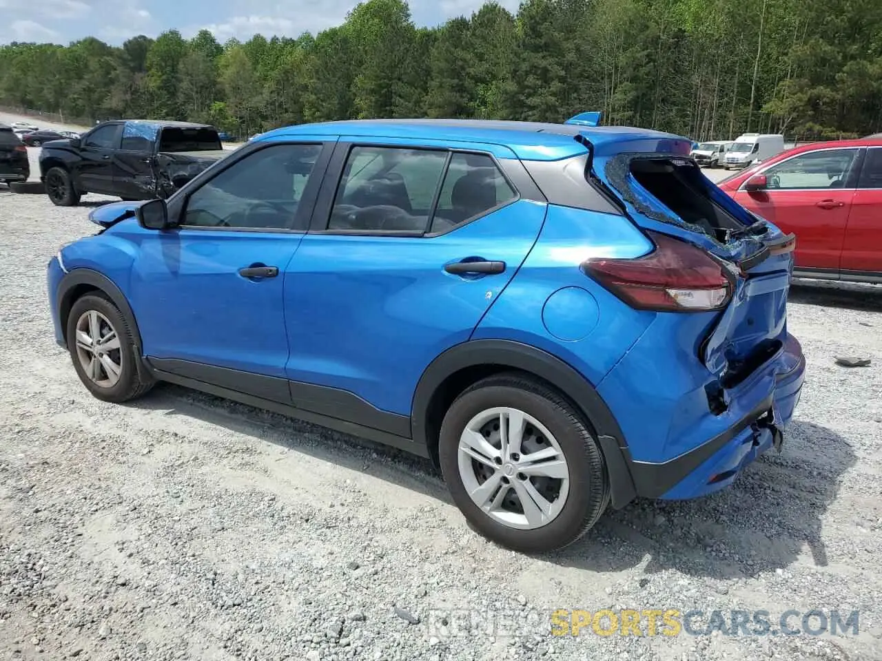 2 Photograph of a damaged car 3N1CP5BV2RL496758 NISSAN KICKS 2024