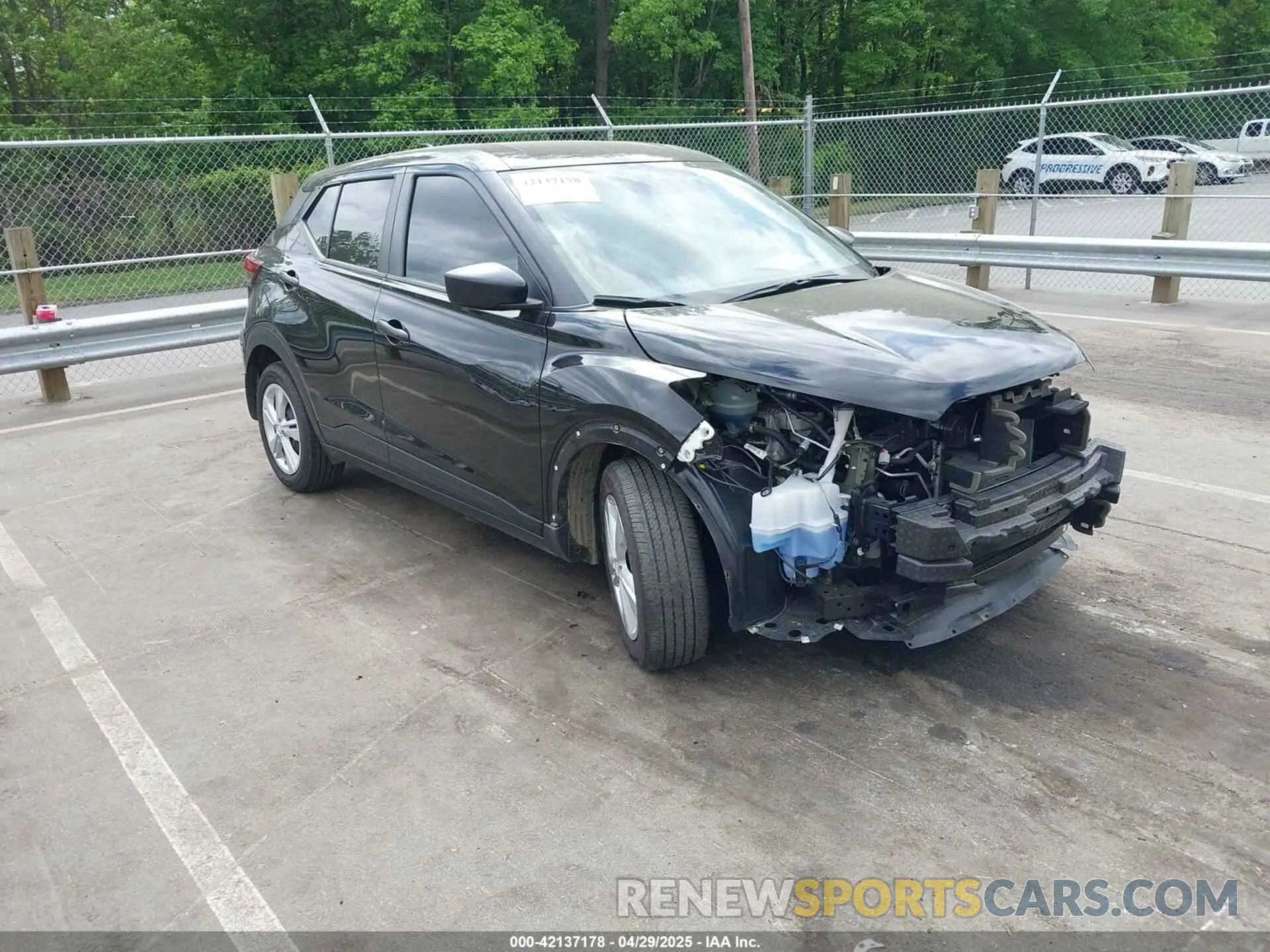 1 Photograph of a damaged car 3N1CP5BV2RL552911 NISSAN KICKS 2024