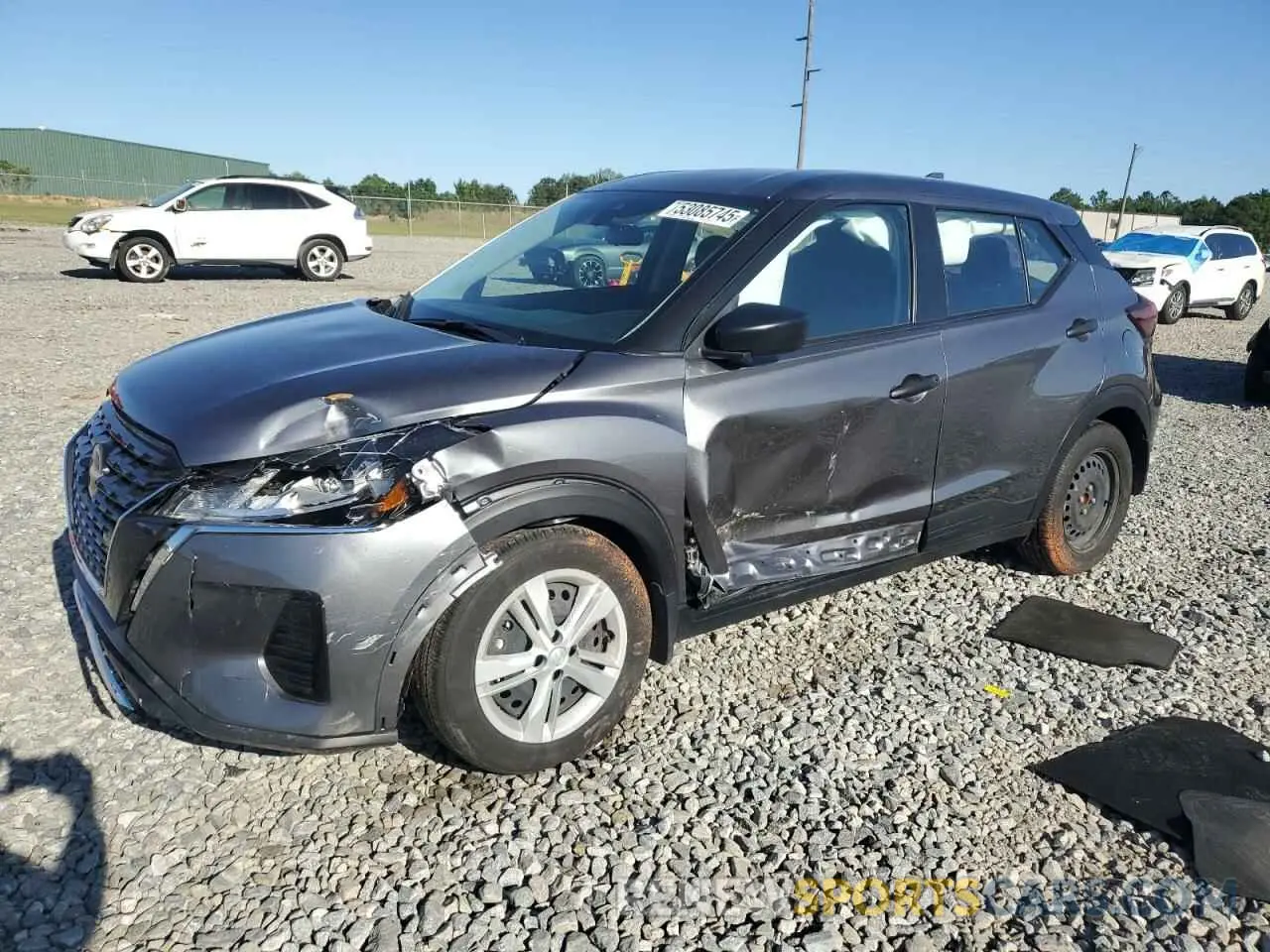1 Photograph of a damaged car 3N1CP5BV3RL471450 NISSAN KICKS 2024