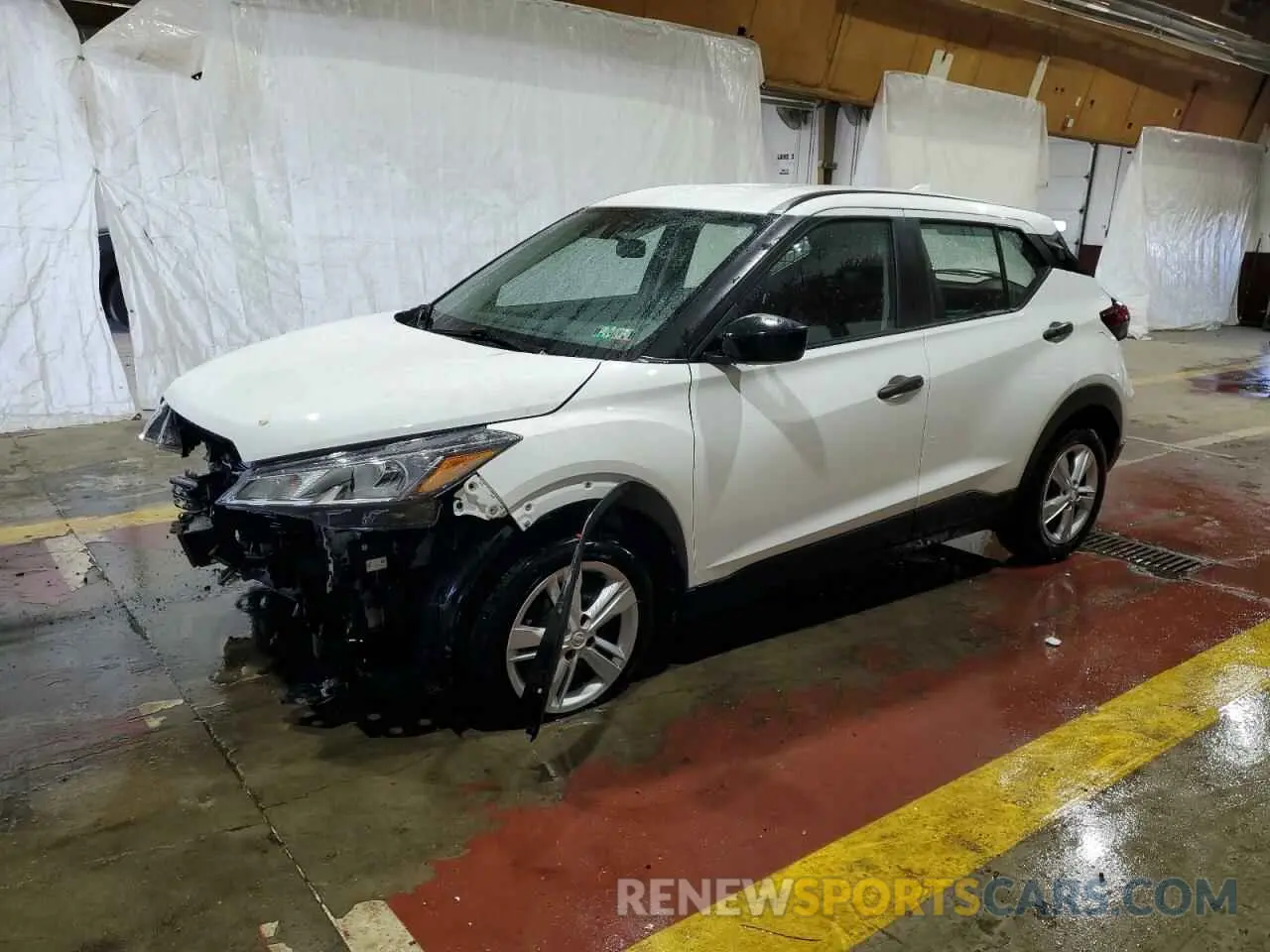 1 Photograph of a damaged car 3N1CP5BV3RL472338 NISSAN KICKS 2024