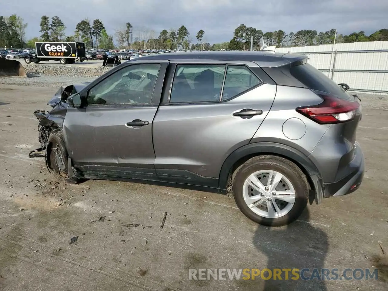 2 Photograph of a damaged car 3N1CP5BV3RL490239 NISSAN KICKS 2024