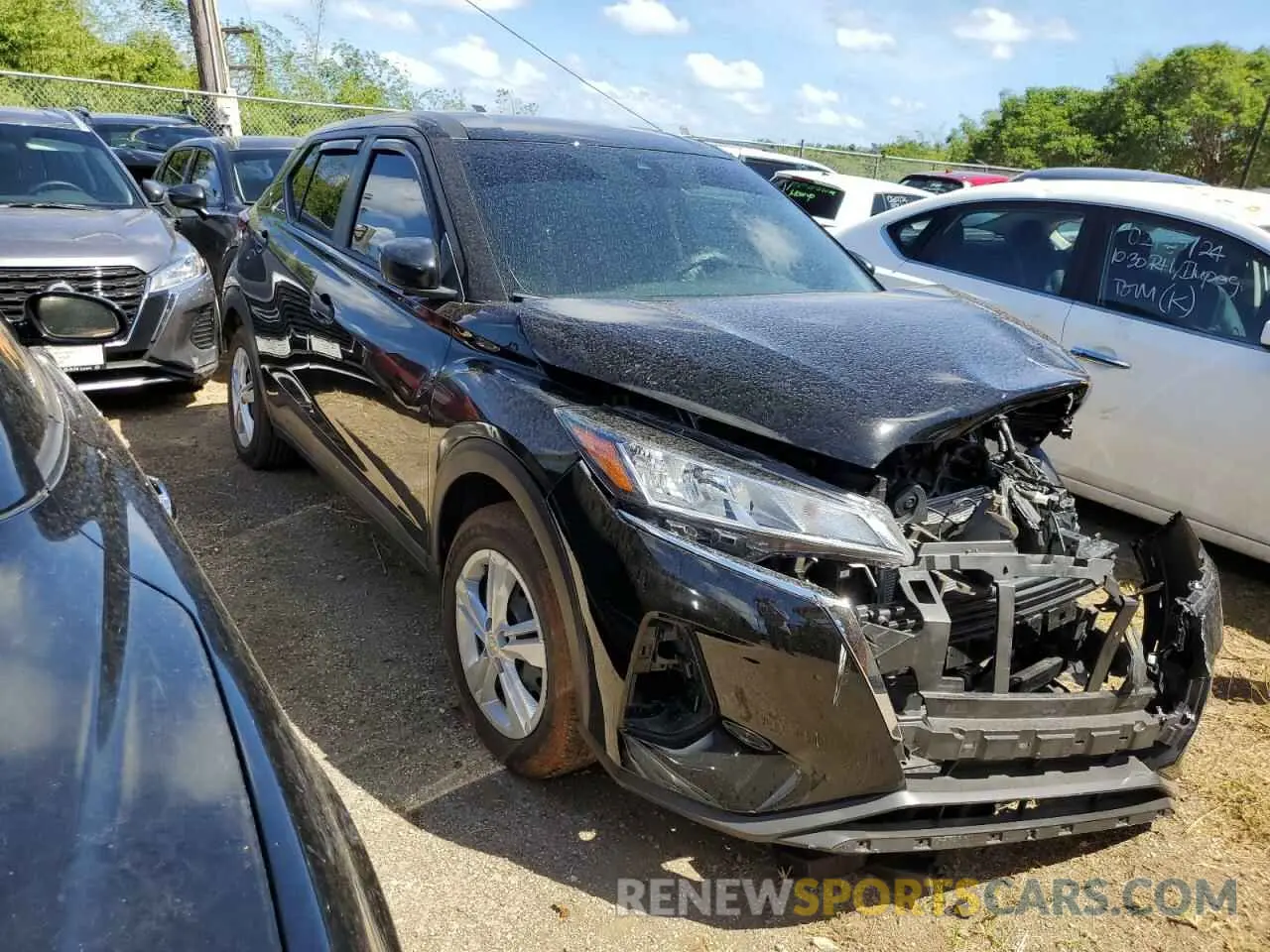 4 Photograph of a damaged car 3N1CP5BV3RL491942 NISSAN KICKS 2024