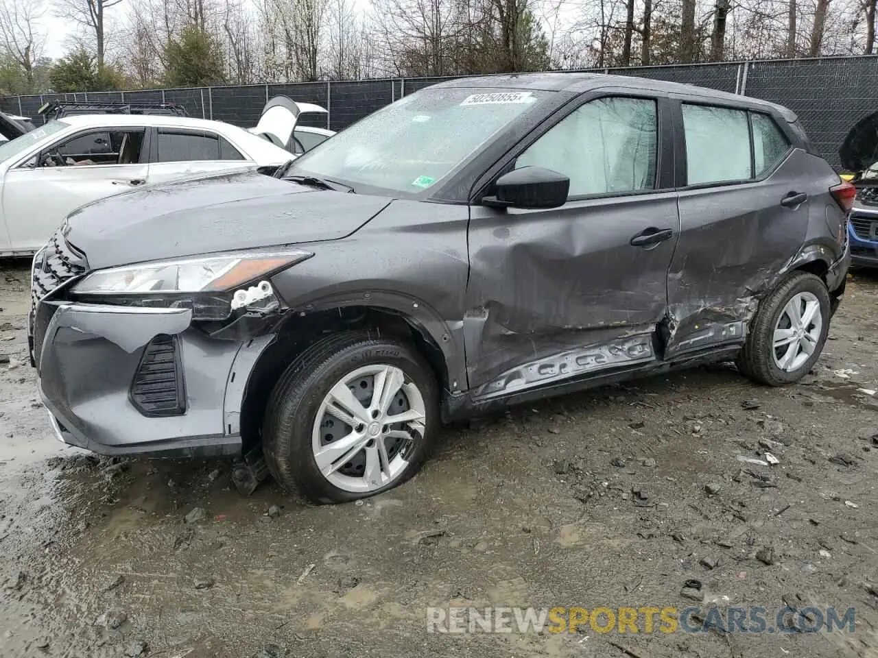 1 Photograph of a damaged car 3N1CP5BV3RL495473 NISSAN KICKS 2024