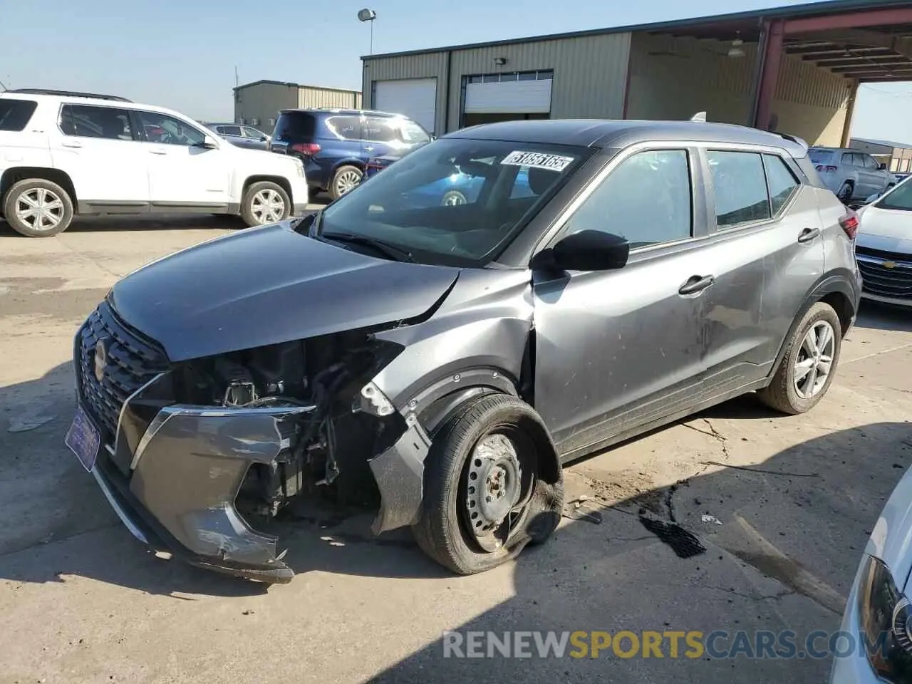 1 Photograph of a damaged car 3N1CP5BV3RL511929 NISSAN KICKS 2024