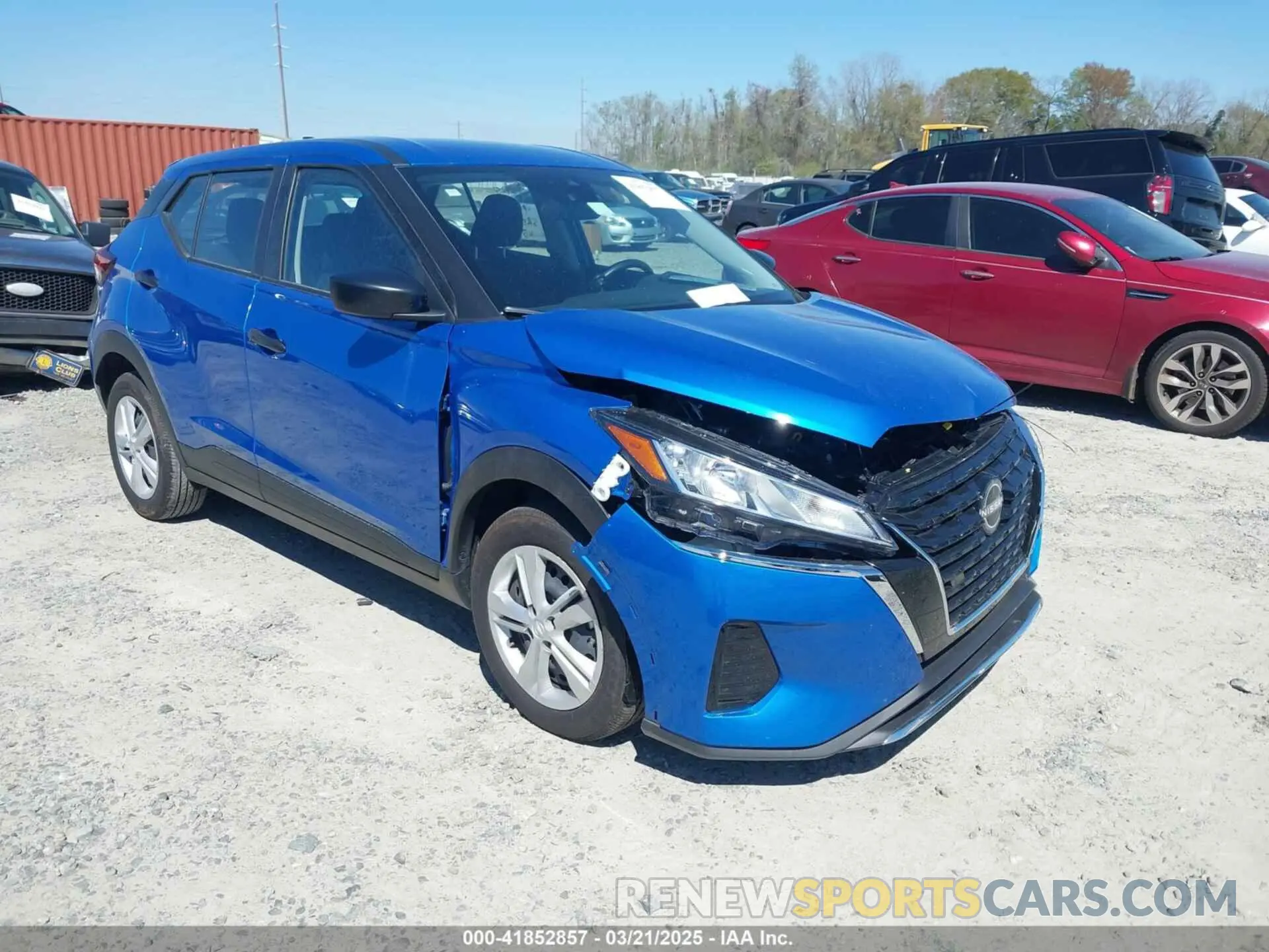 1 Photograph of a damaged car 3N1CP5BV3RL558197 NISSAN KICKS 2024