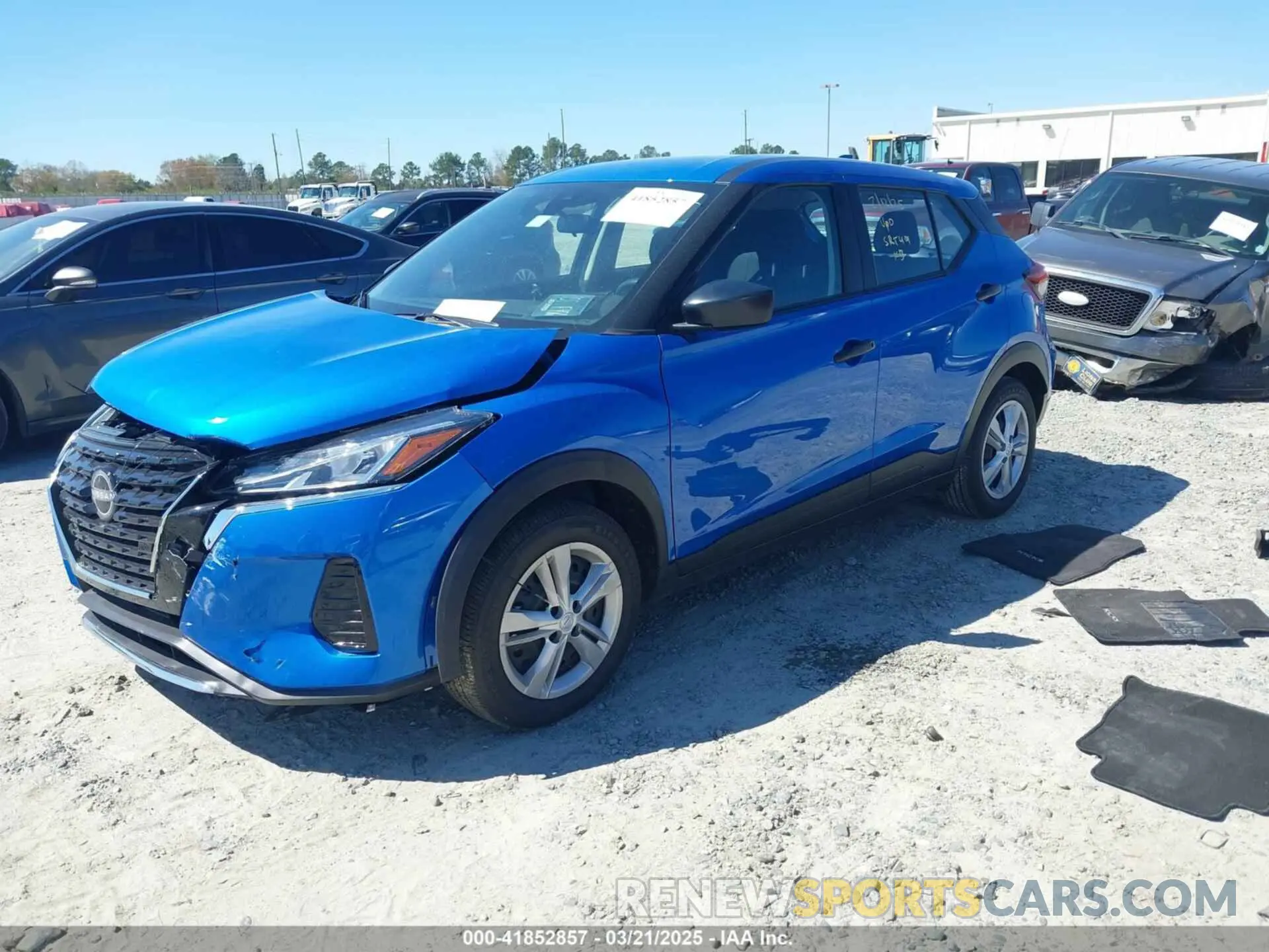 2 Photograph of a damaged car 3N1CP5BV3RL558197 NISSAN KICKS 2024