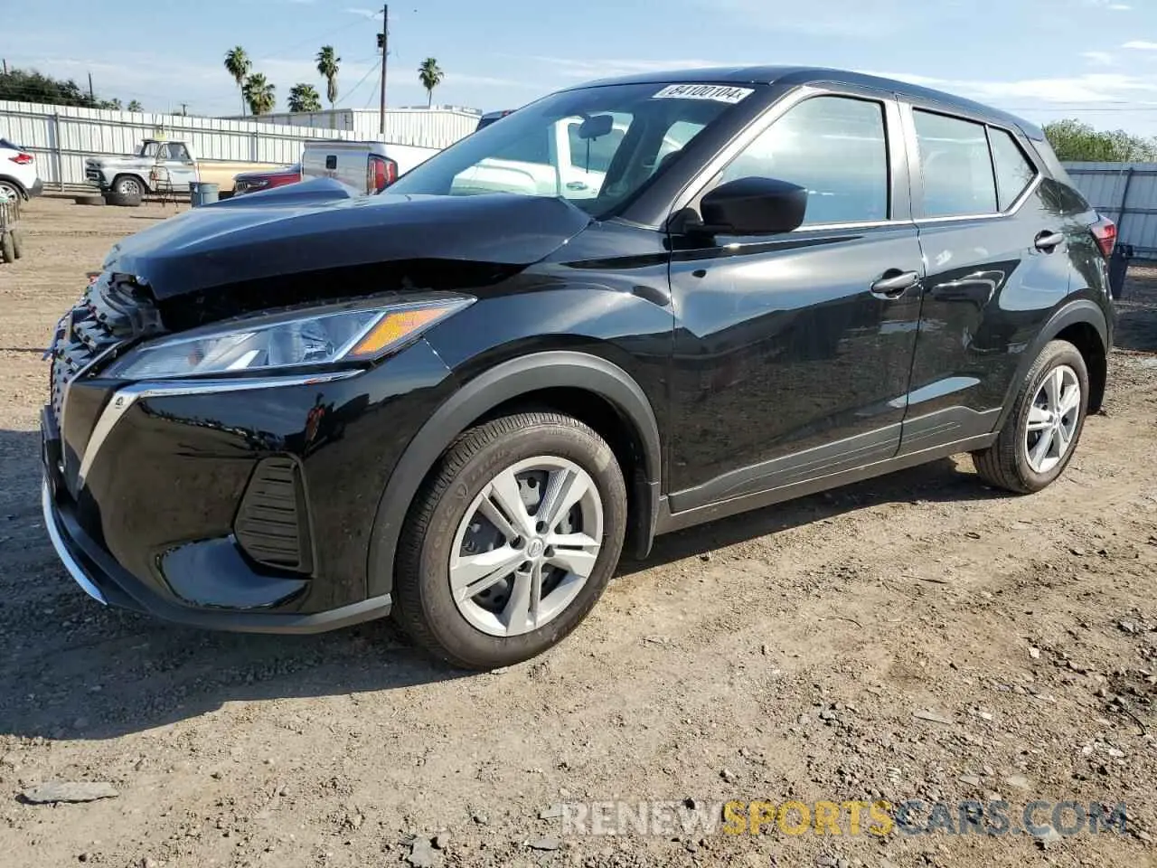 1 Photograph of a damaged car 3N1CP5BV3RL562153 NISSAN KICKS 2024