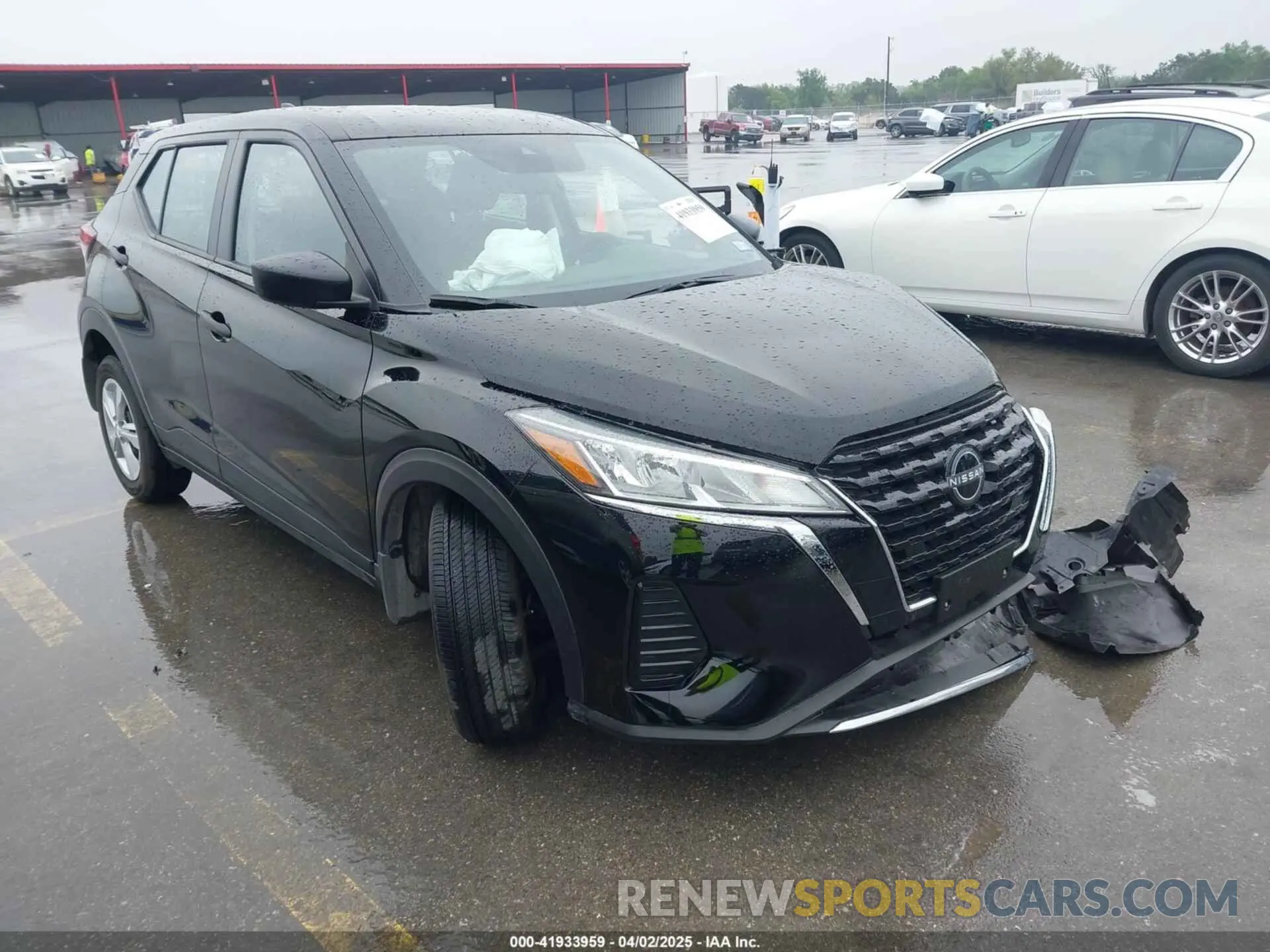 1 Photograph of a damaged car 3N1CP5BV3RL577543 NISSAN KICKS 2024