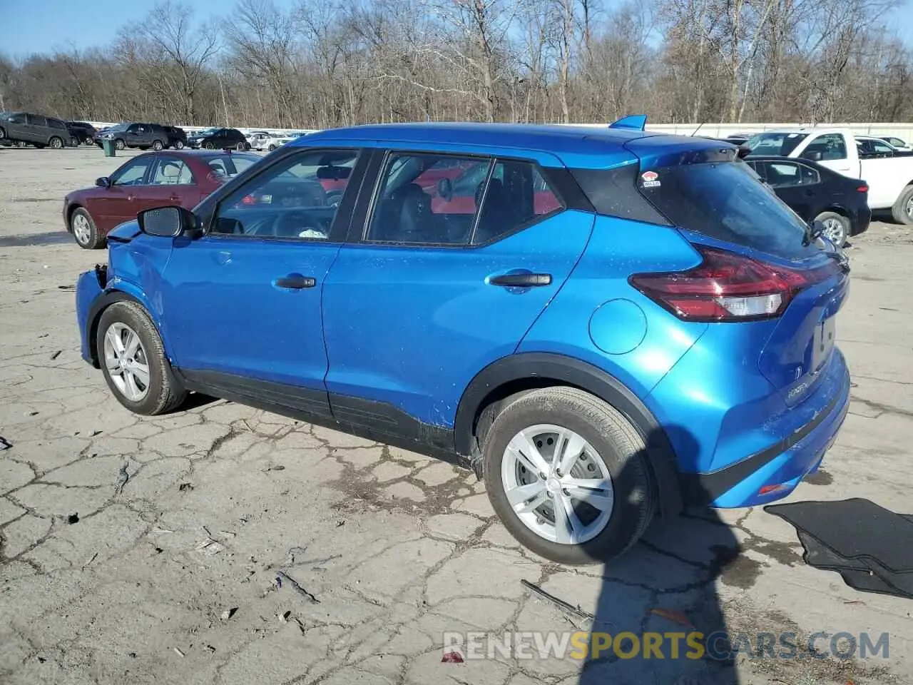 2 Photograph of a damaged car 3N1CP5BV3RL583066 NISSAN KICKS 2024
