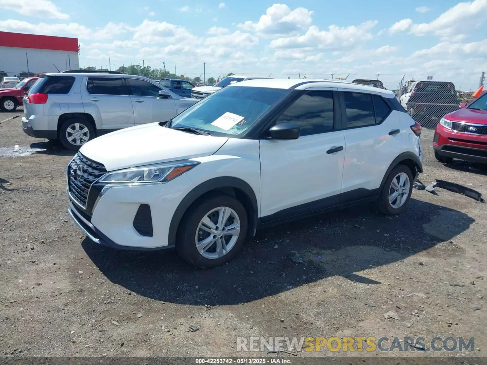 2 Photograph of a damaged car 3N1CP5BV4RL500843 NISSAN KICKS 2024