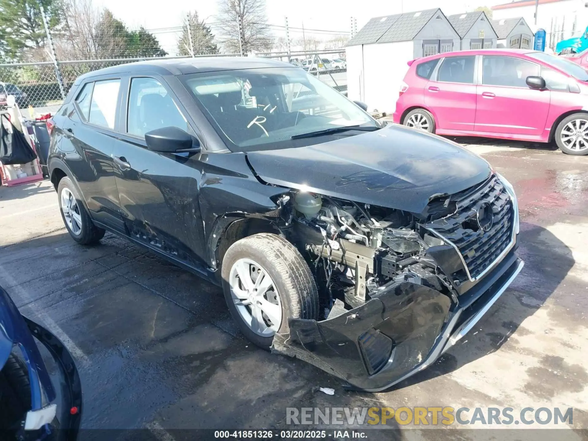1 Photograph of a damaged car 3N1CP5BV4RL551632 NISSAN KICKS 2024