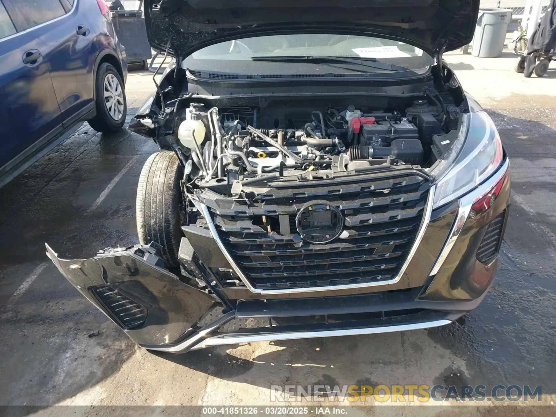 10 Photograph of a damaged car 3N1CP5BV4RL551632 NISSAN KICKS 2024