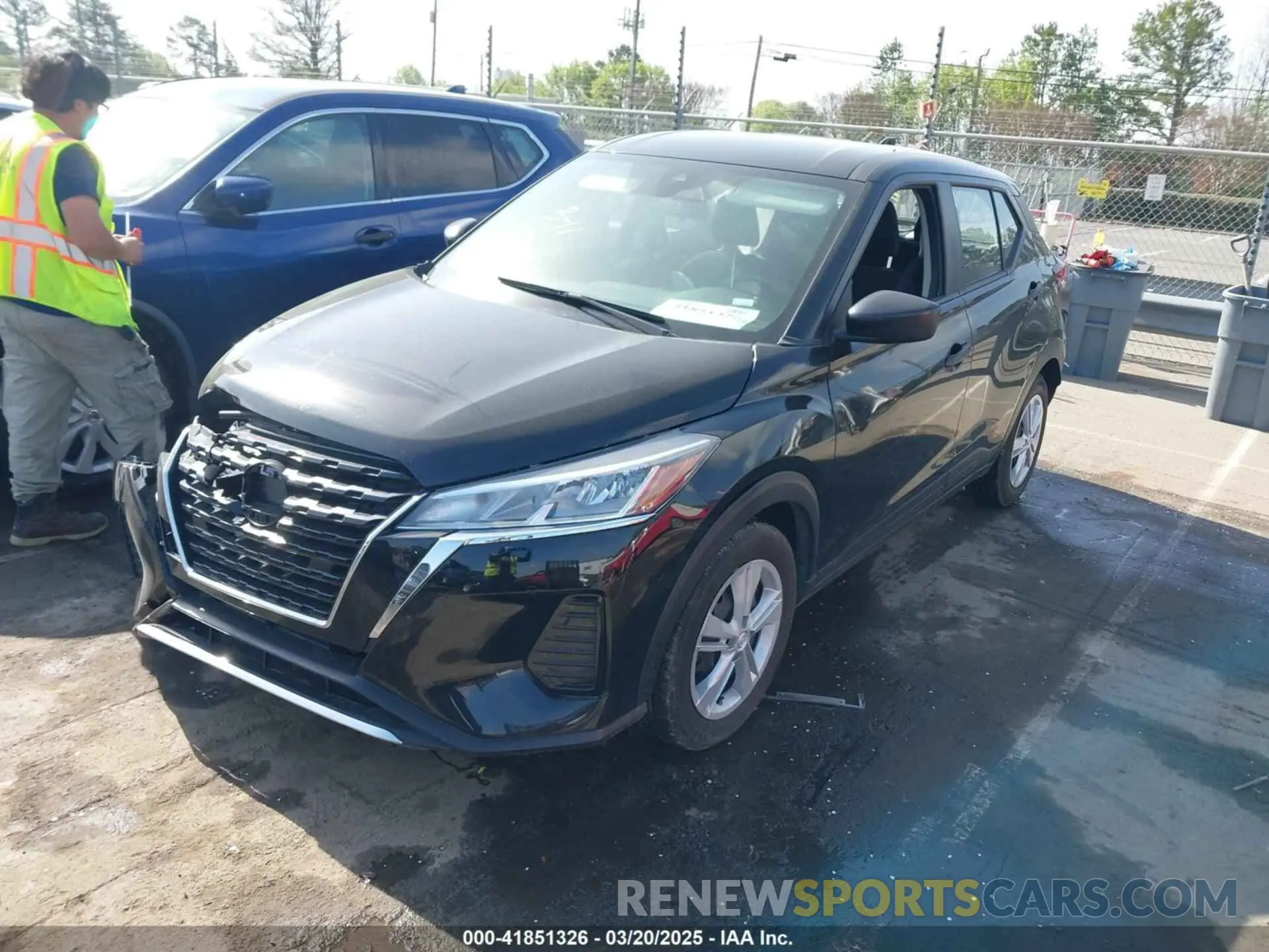 2 Photograph of a damaged car 3N1CP5BV4RL551632 NISSAN KICKS 2024