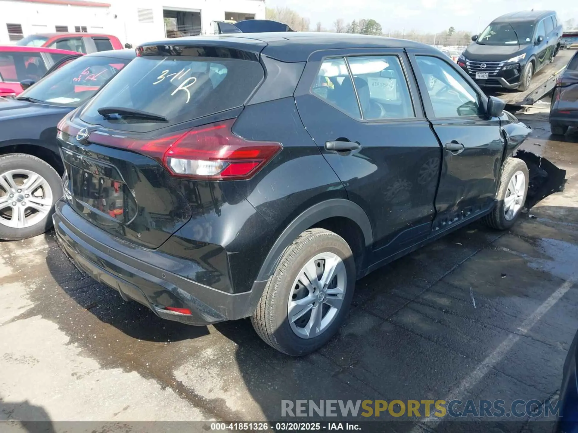 4 Photograph of a damaged car 3N1CP5BV4RL551632 NISSAN KICKS 2024