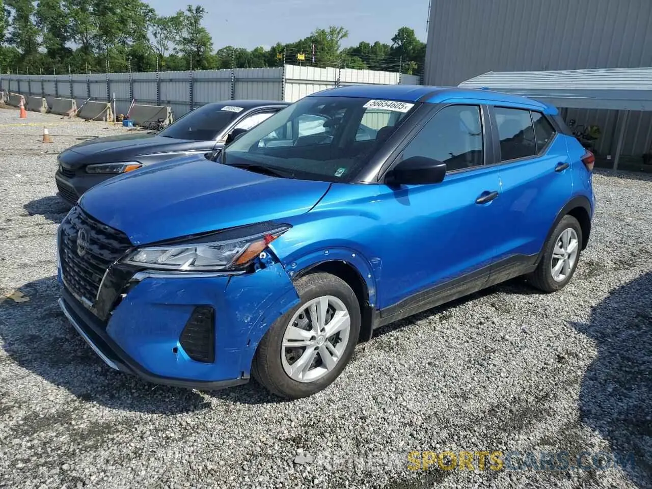 1 Photograph of a damaged car 3N1CP5BV4RL553252 NISSAN KICKS 2024