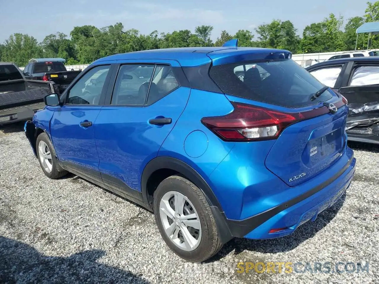 2 Photograph of a damaged car 3N1CP5BV4RL553252 NISSAN KICKS 2024