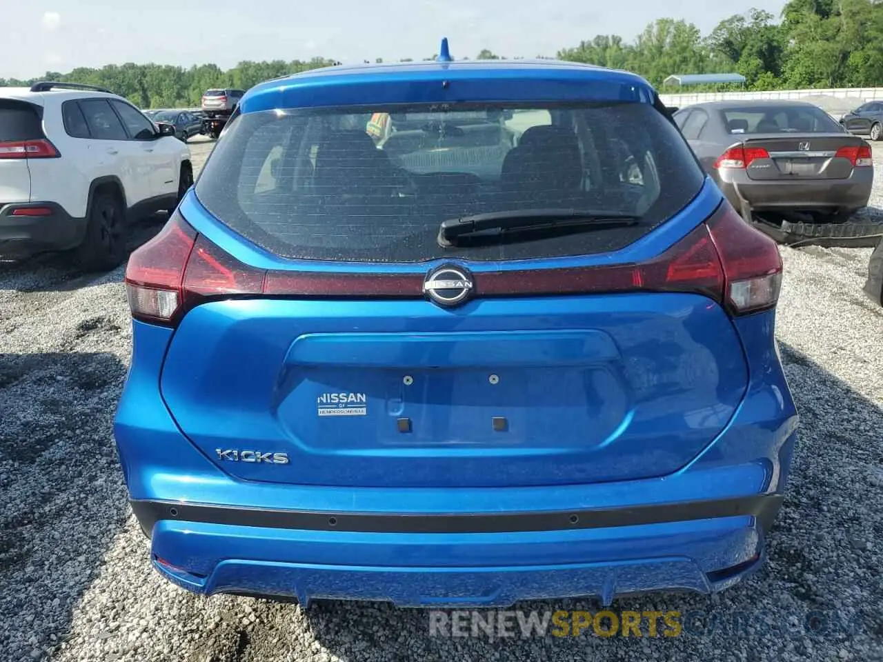 6 Photograph of a damaged car 3N1CP5BV4RL553252 NISSAN KICKS 2024